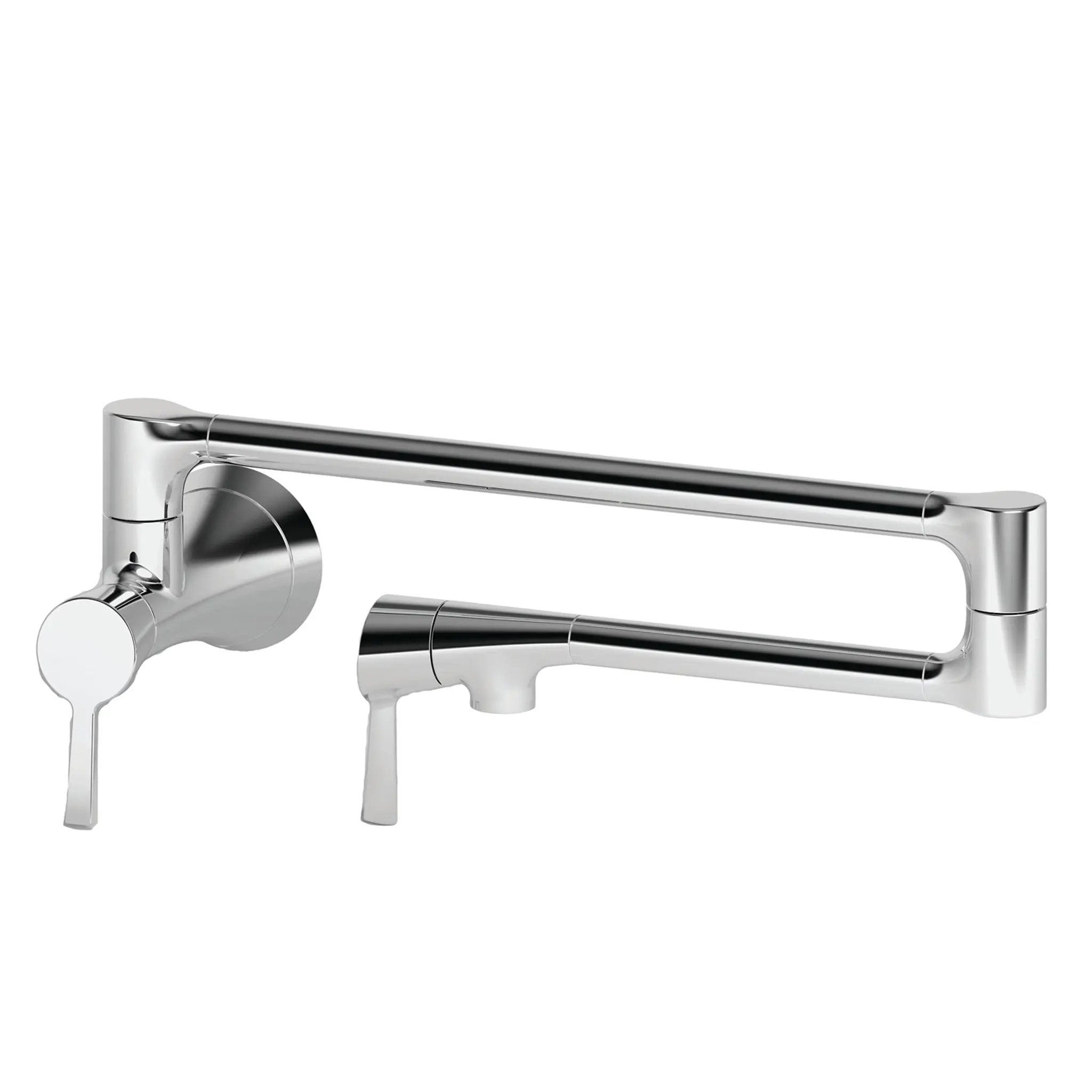 polished chrome pot filler