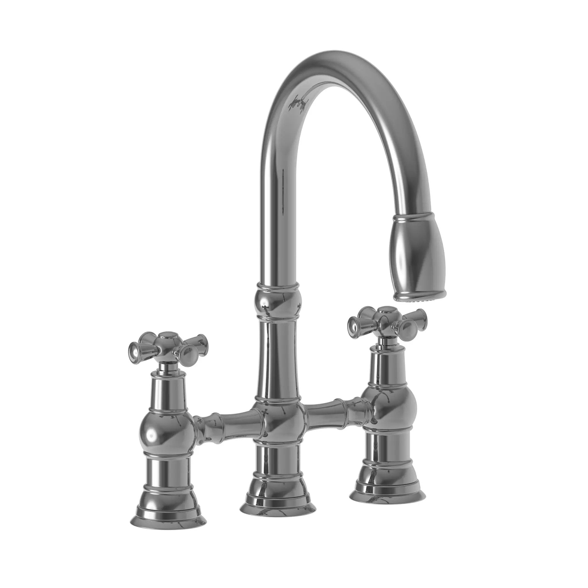 Newport Brass Jacobean Kitchen Bridge Pull-Down Faucet by Newport Brass