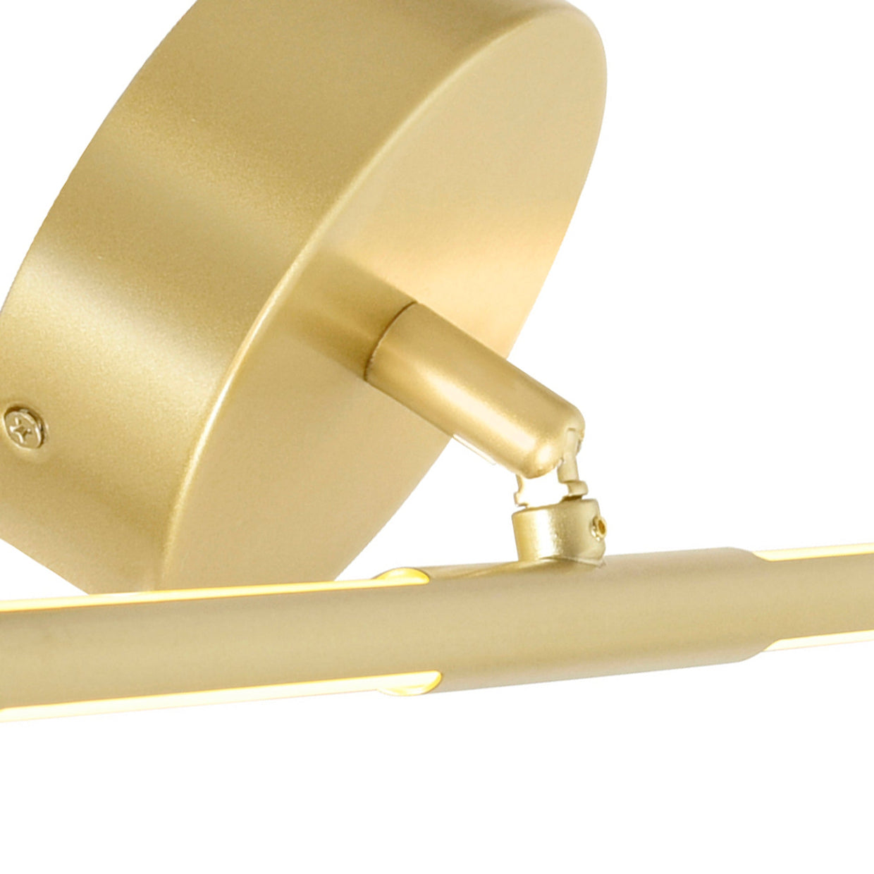 satin gold mount base