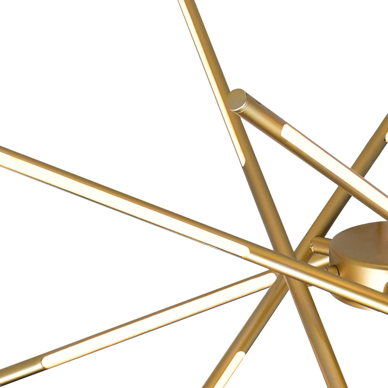 satin gold mount base