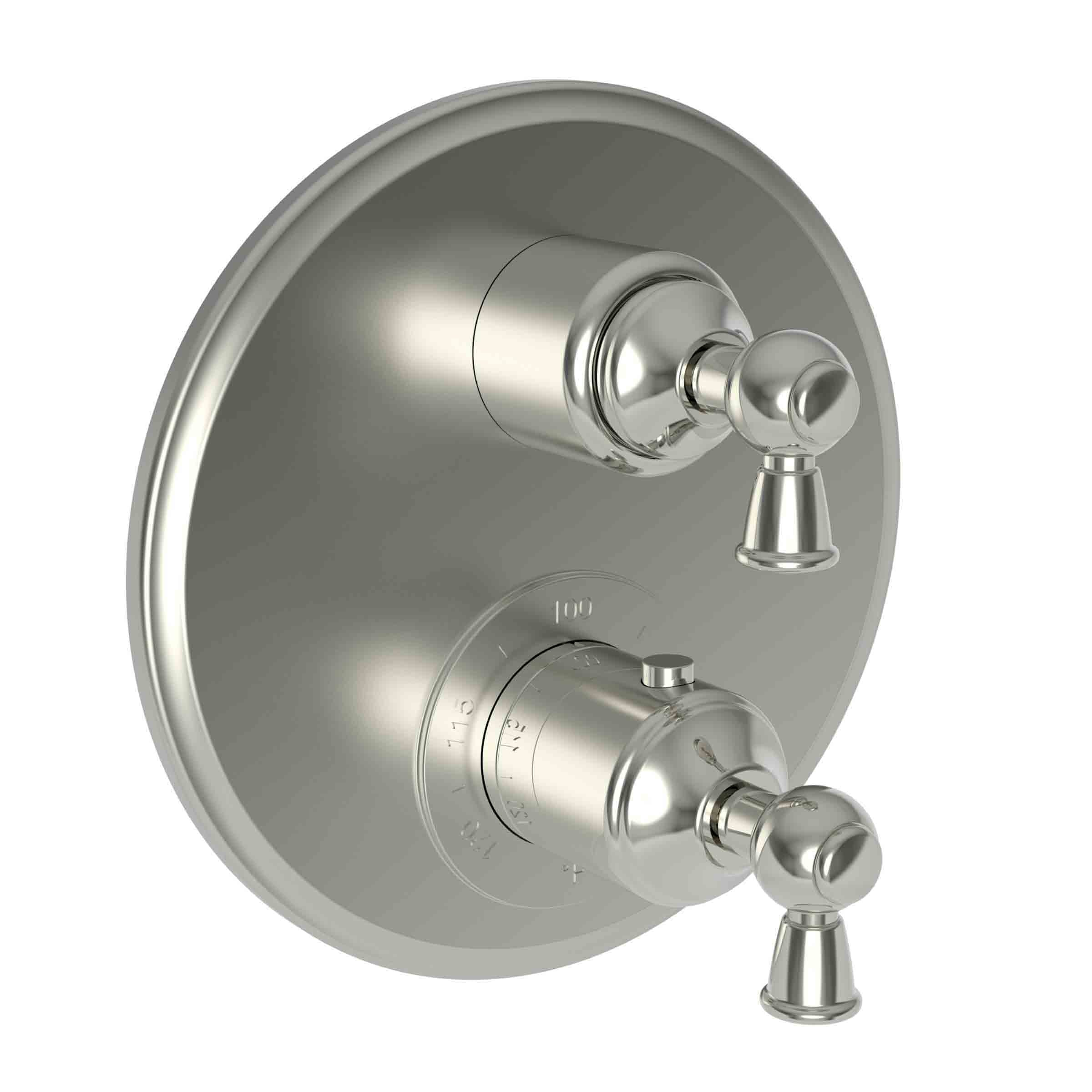 Newport Brass Aylesbury 1/2" Round Thermostatic Trim Plate with Handle