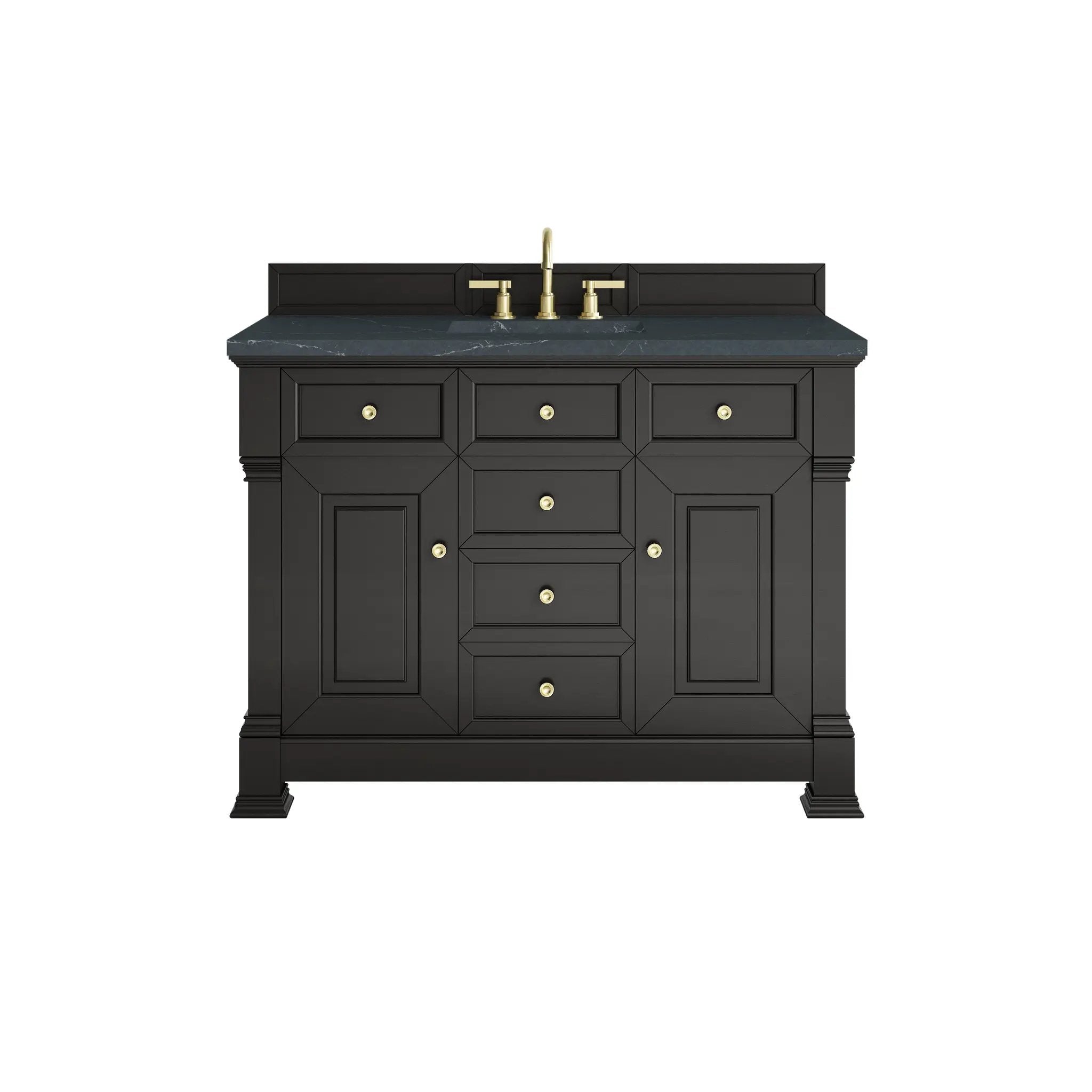 James Martin Brookfield 48" Single Vanity Set - Black Onyx by James Martin Vanities
