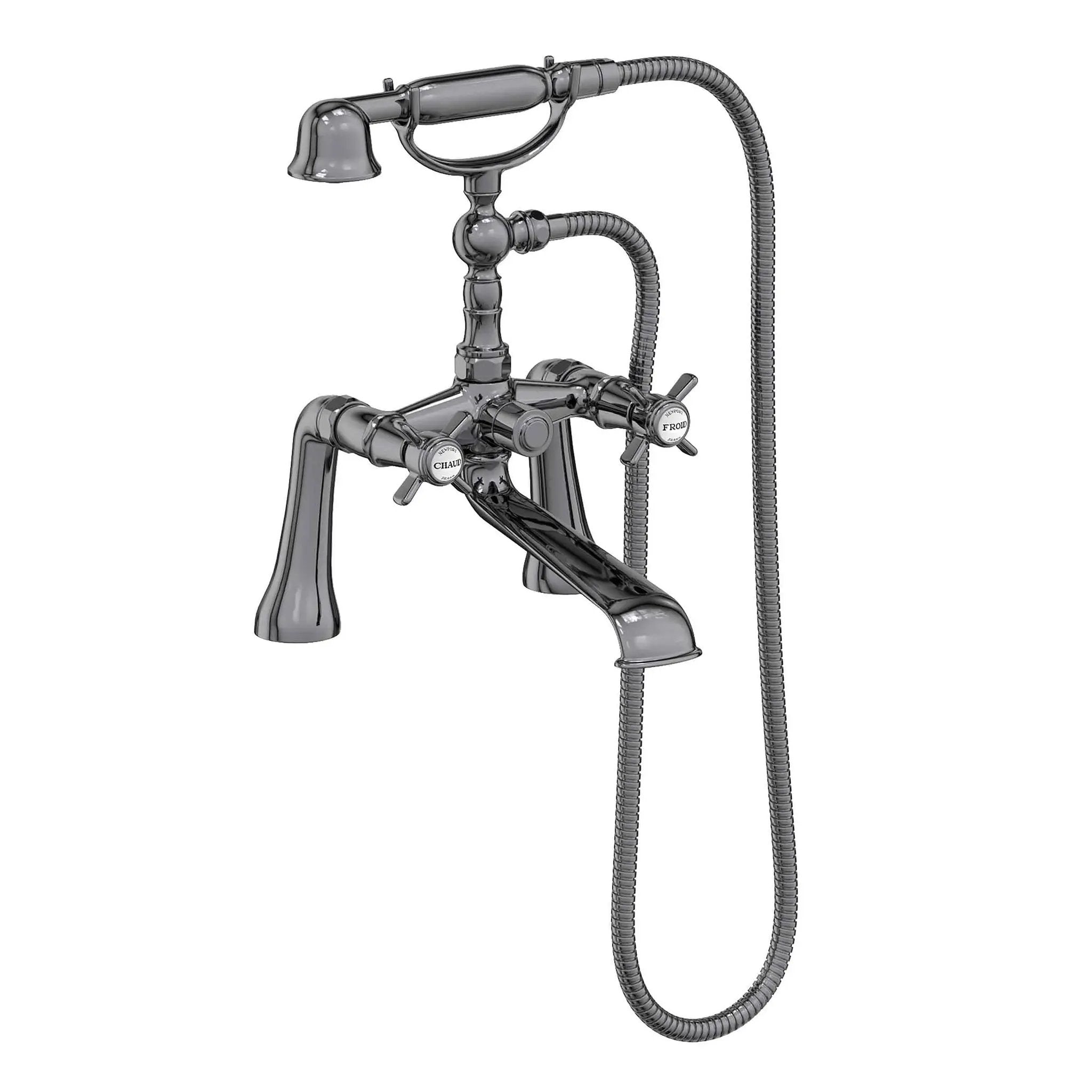 Newport Brass Fairfield Exposed Tub & Hand Shower Set - Deck Mount by Newport Brass