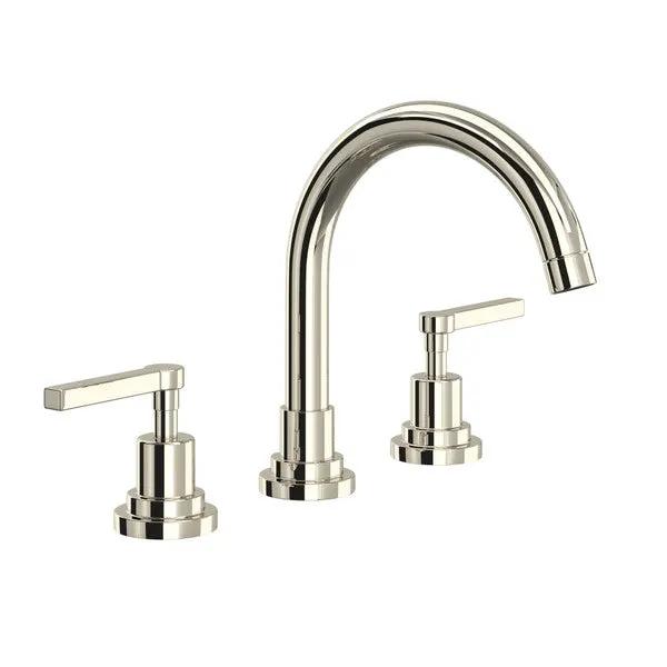 Rohl Lombardia Widespread Lavatory Faucet with C-Spout by Rohl
