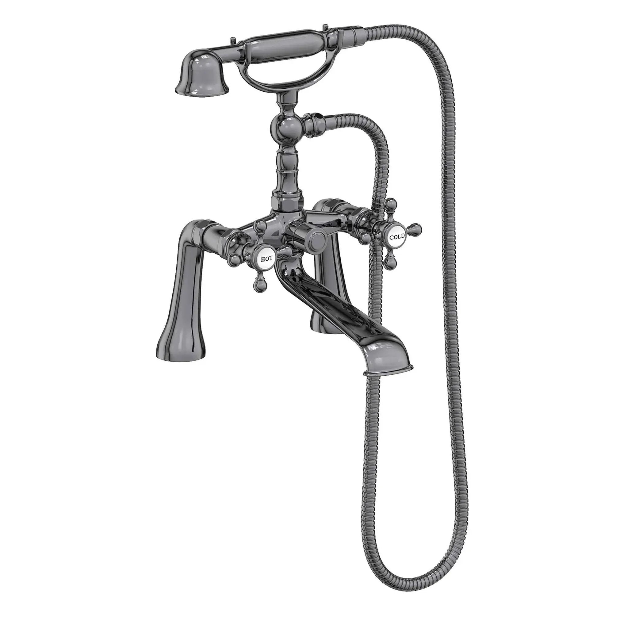 Newport Brass Astor Exposed Tub & Hand Shower Set - Deck Mount by Newport Brass