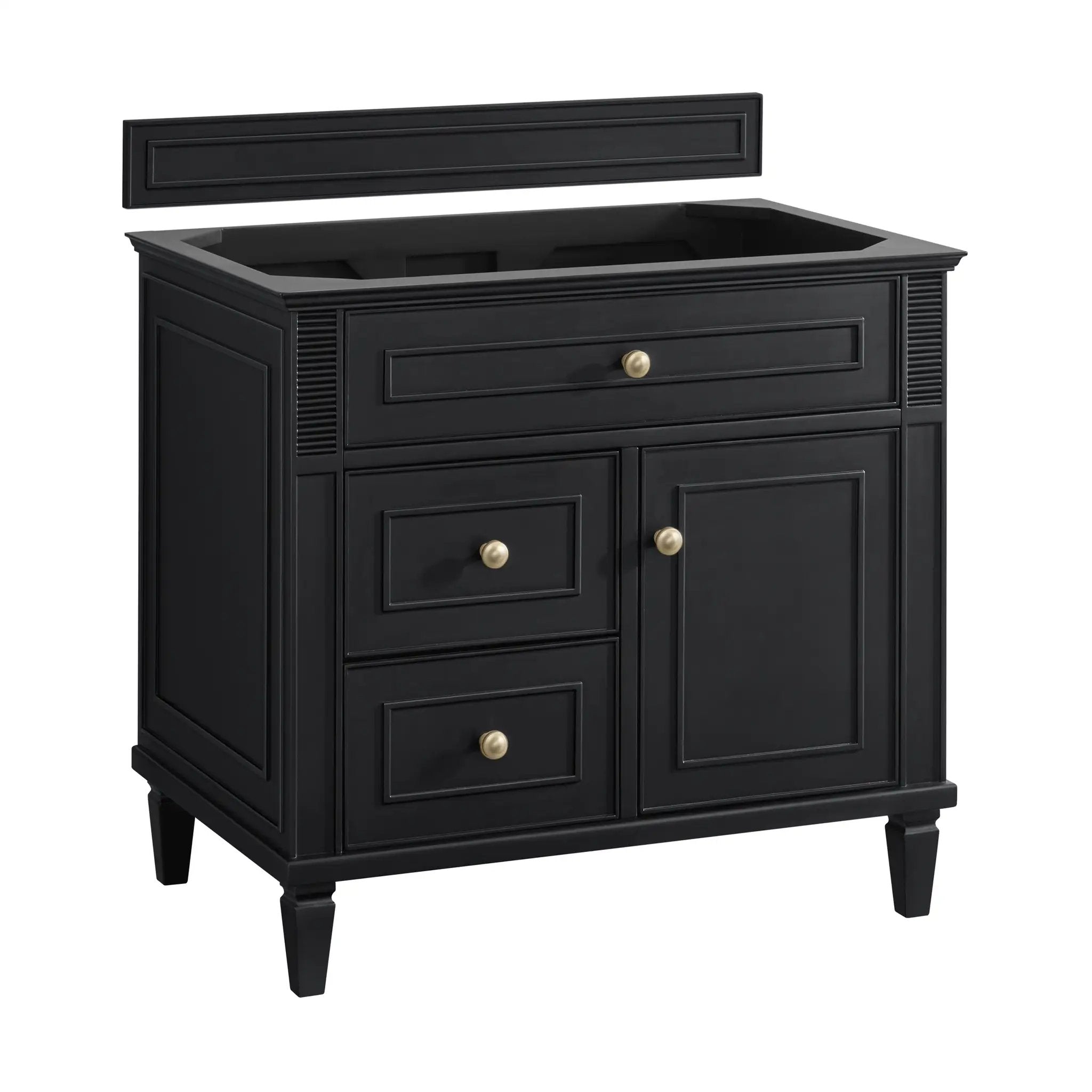 black onyx vanity