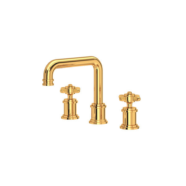 Rohl Perrin & Rowe Armstrong Widespread Lavatory Faucet with U-Spout