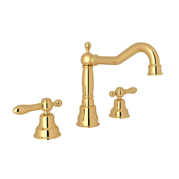 Rohl Arcana Widespread Lavatory Faucet with Column Spout