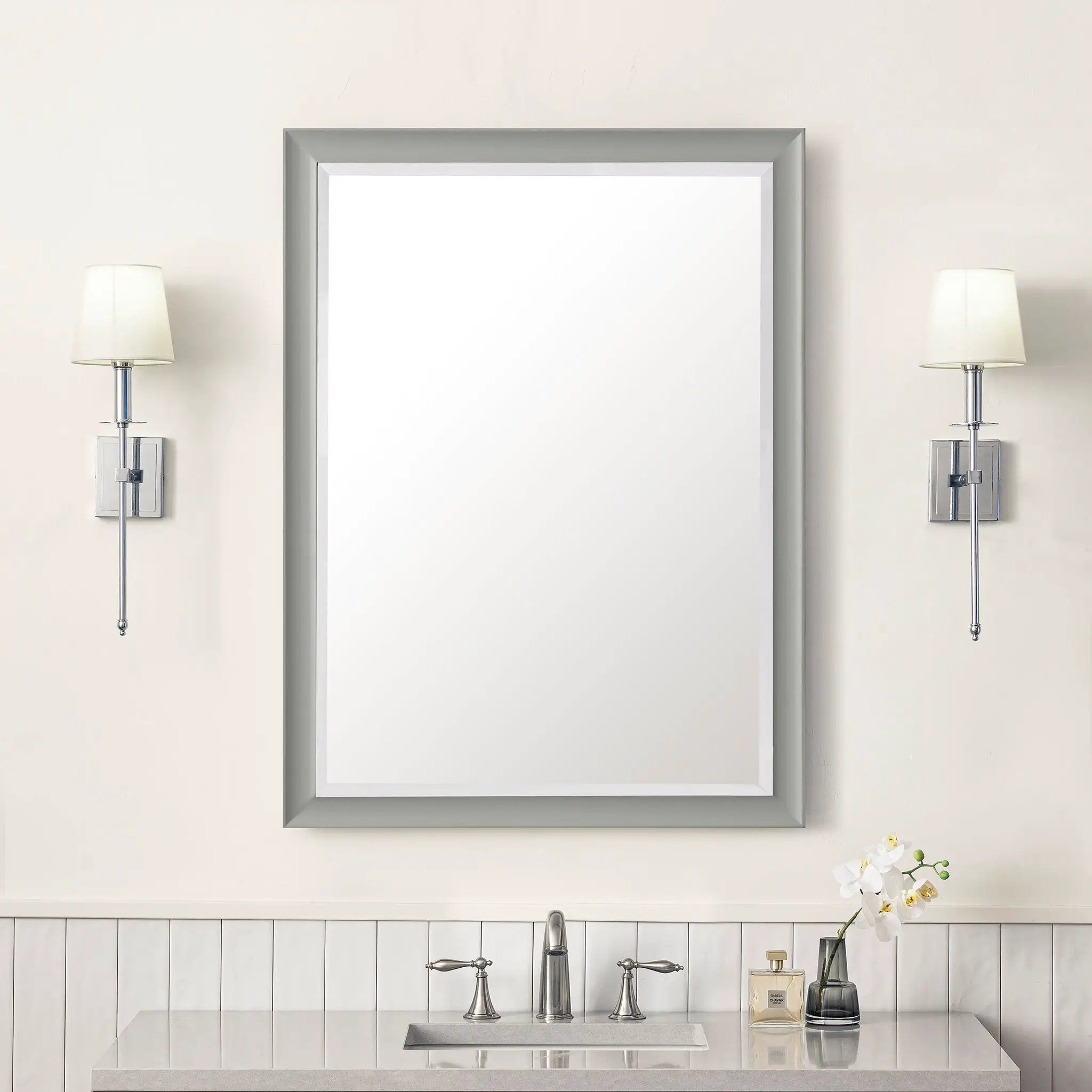 urban gray mirror