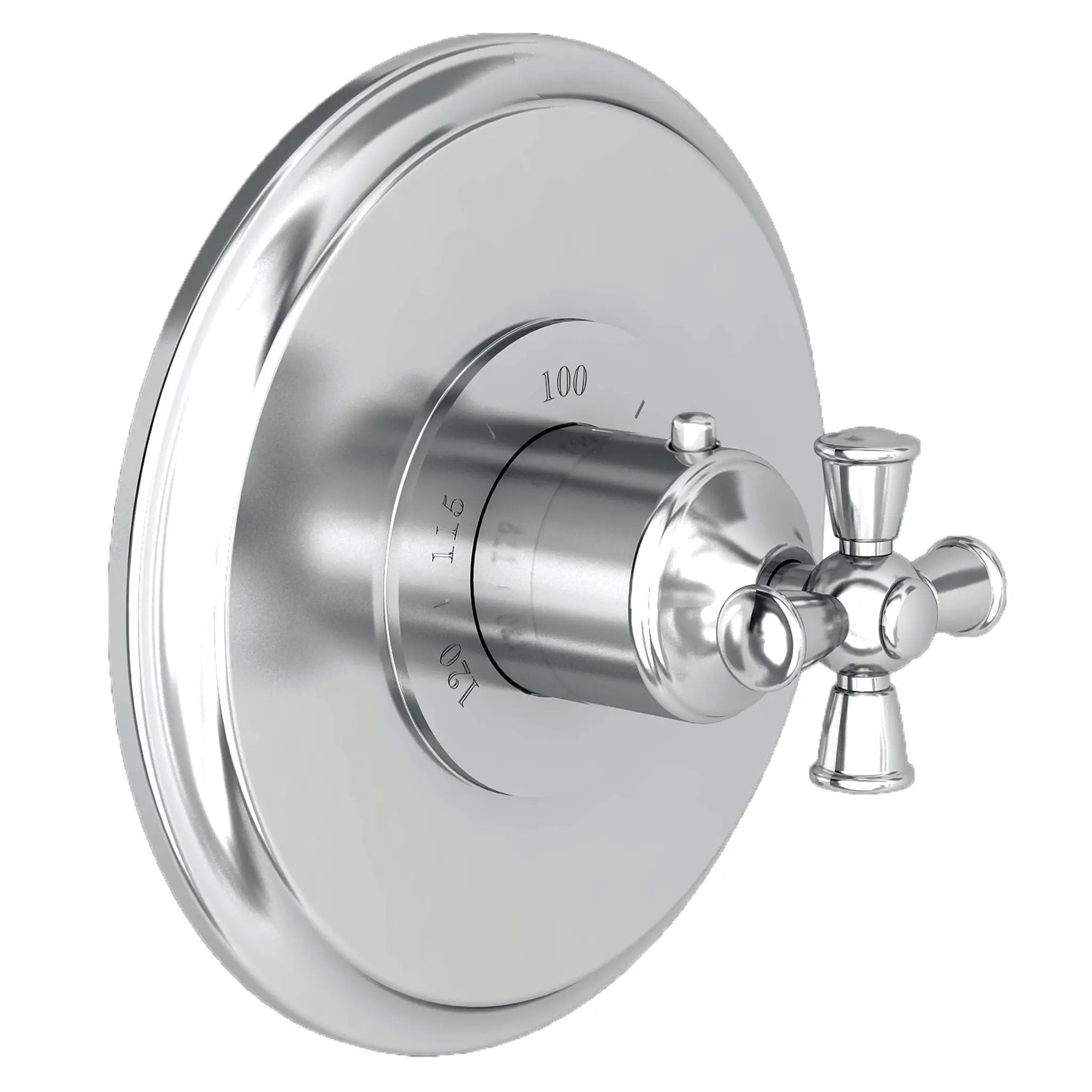 polished chrome trim plate