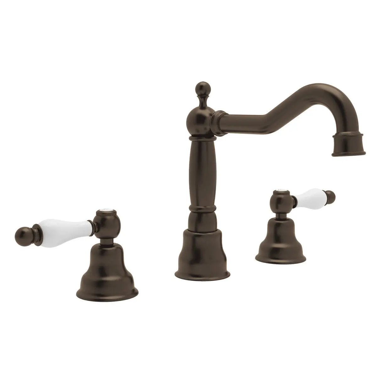 Rohl Arcana Widespread Lavatory Faucet with Column Spout by Rohl