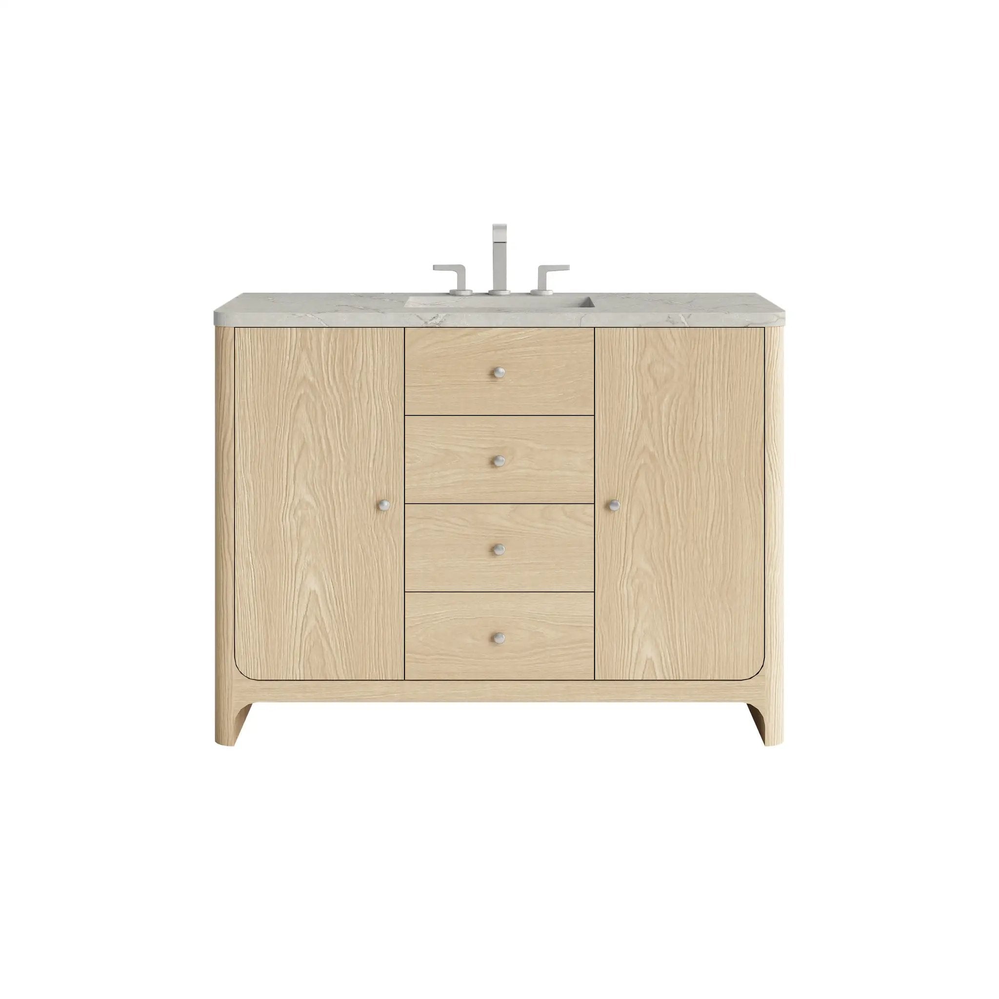 James Martin Gracyn 48" Single Vanity Set - Coastal Driftwood by James Martin Vanities