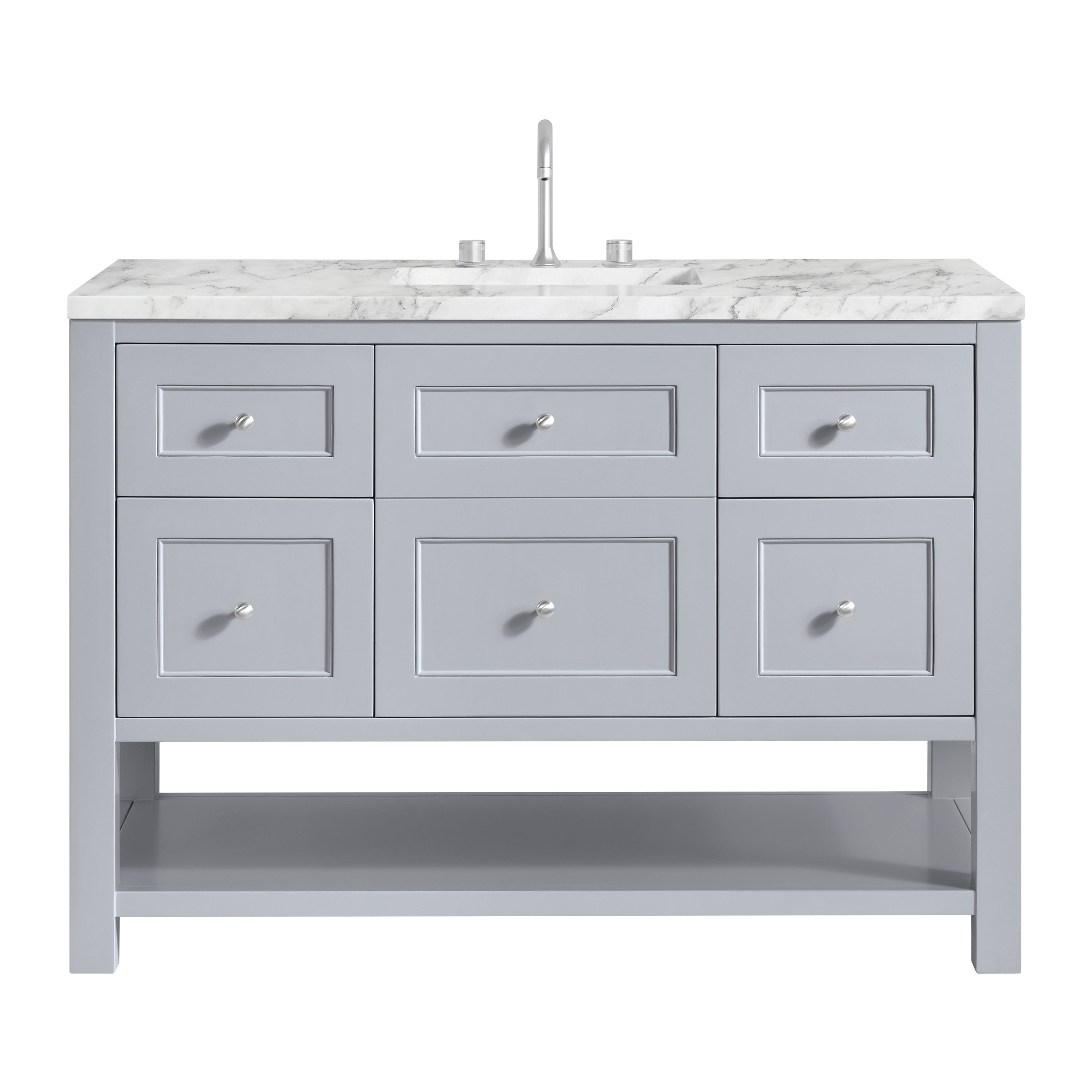 James Martin Vanities Breckenridge 48" Single Vanity - Serenity Blue