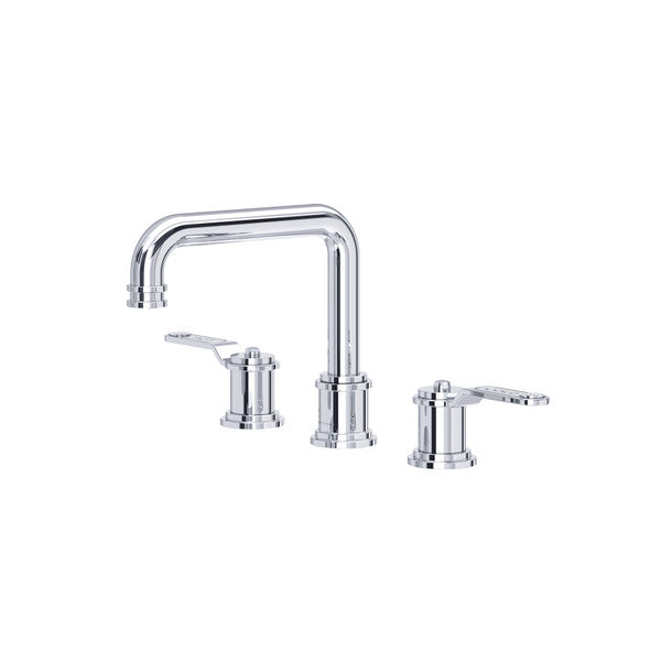 polished chrome bathroom faucet