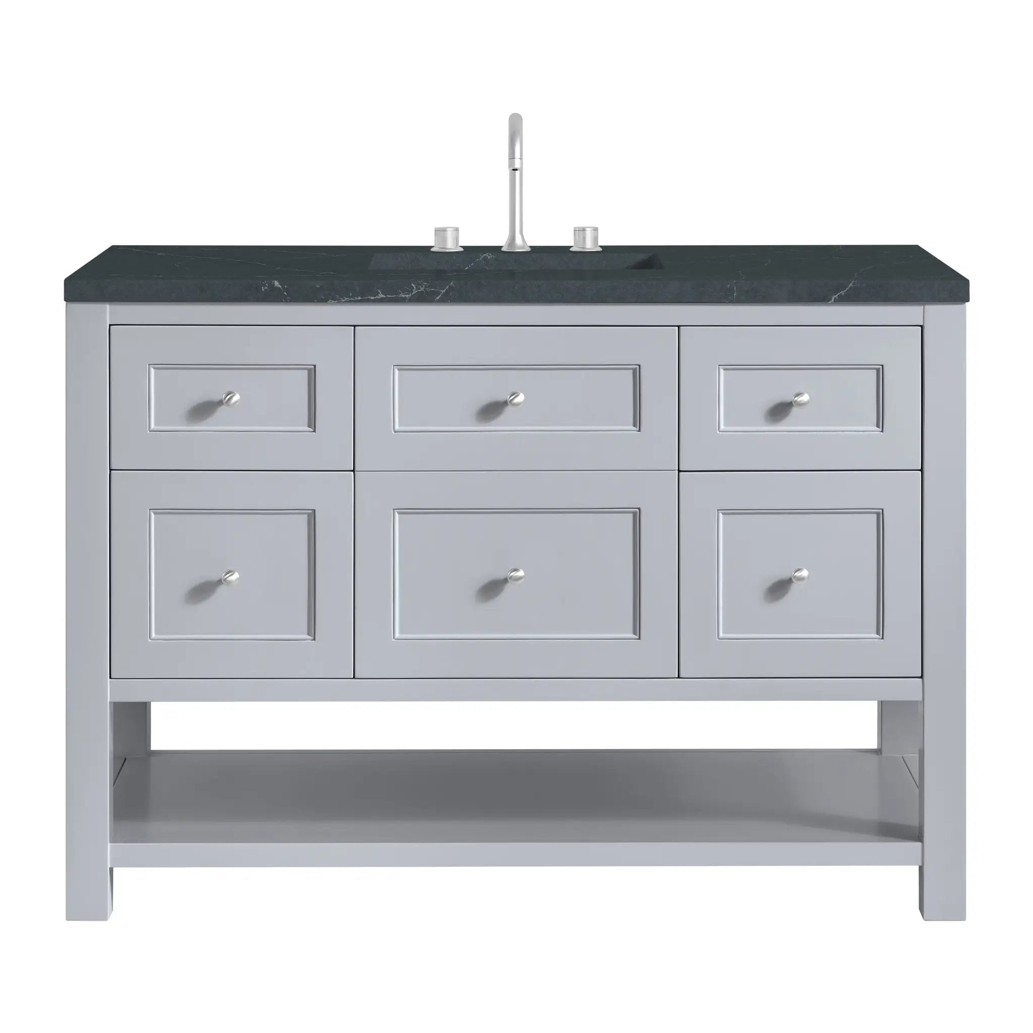 James Martin Breckenridge 48" Single Vanity Set - Serenity Blue by James Martin Vanities