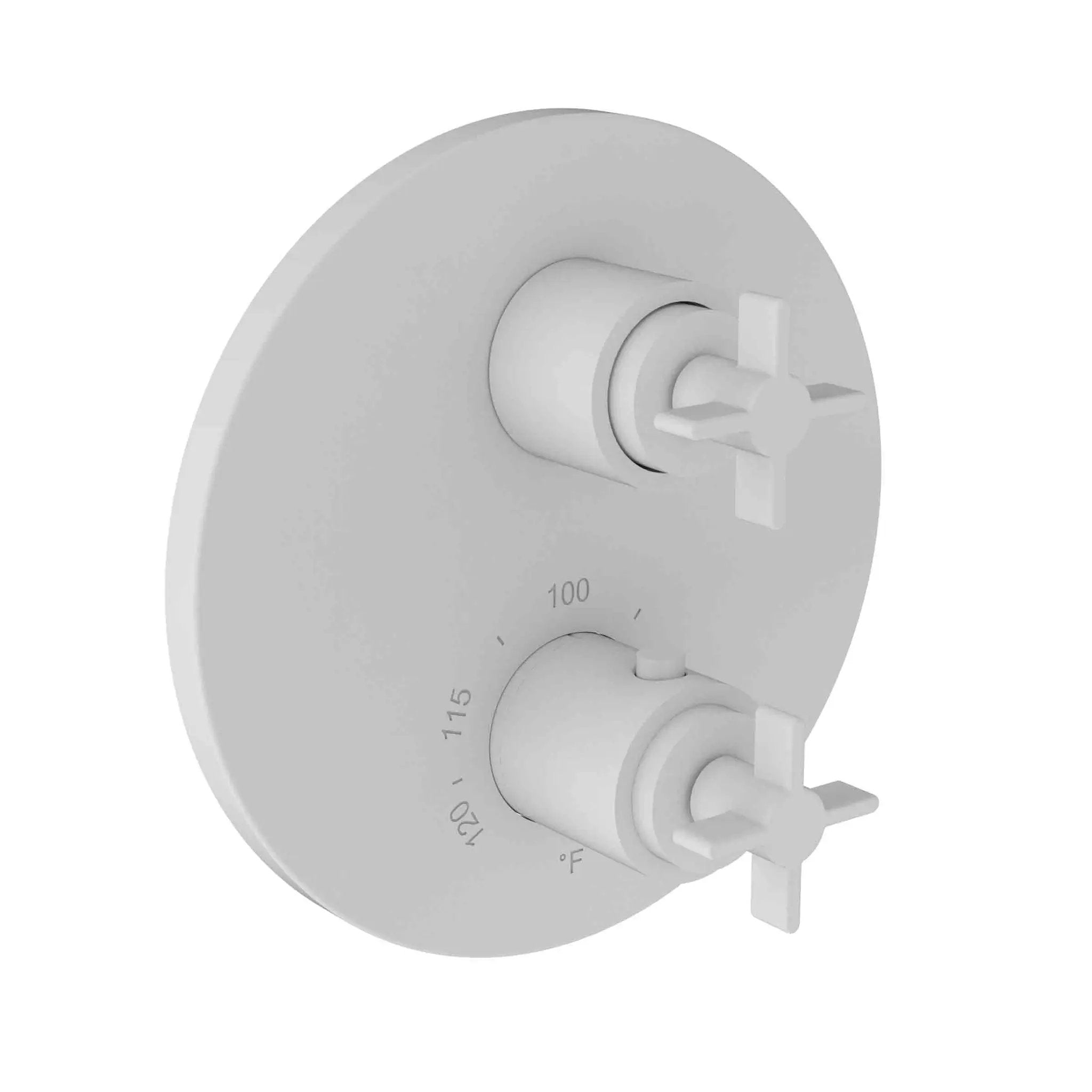 Newport Brass Tolmin 1/2" Round Thermostatic Trim Plate with Handle by Newport Brass
