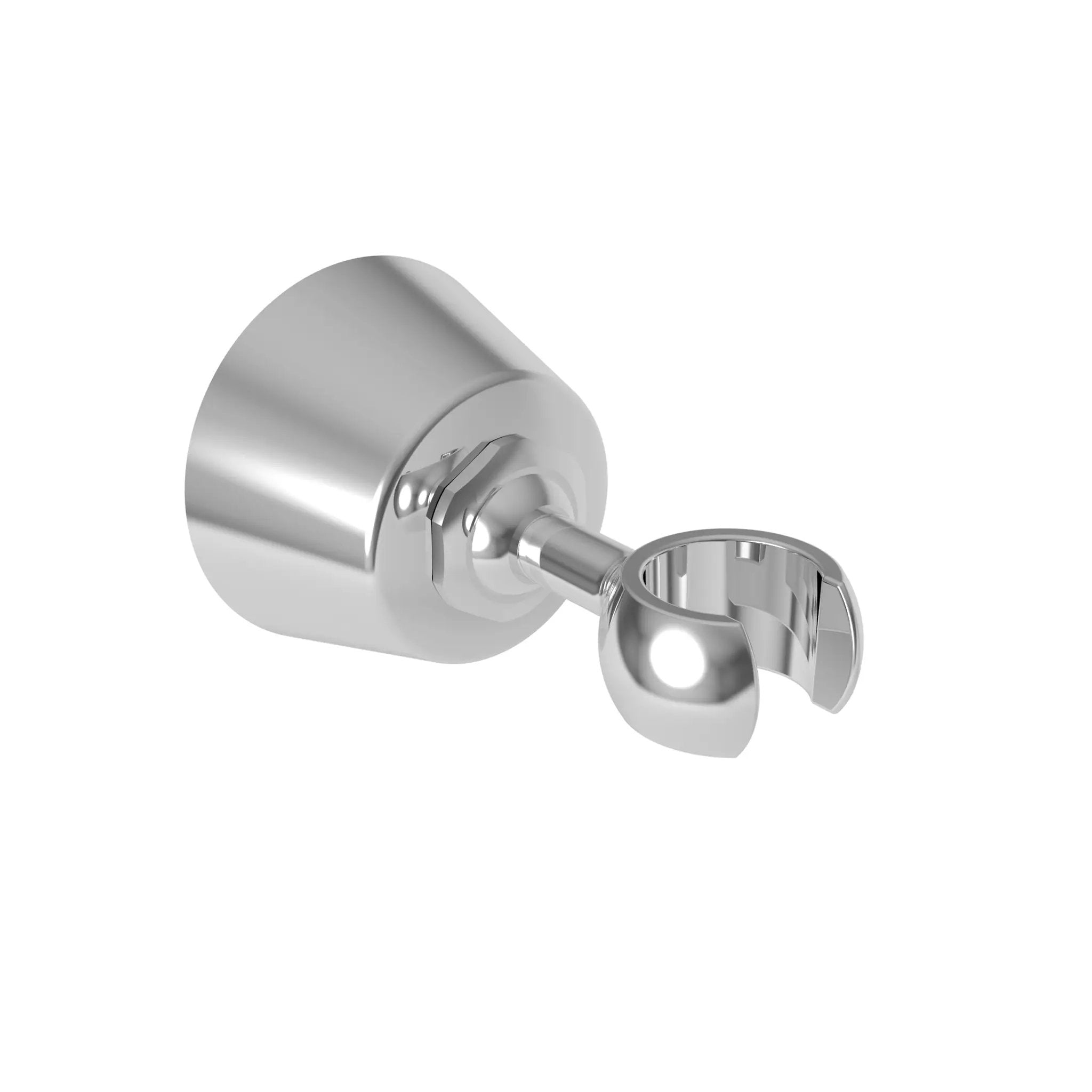 polished chrome hand shower holder