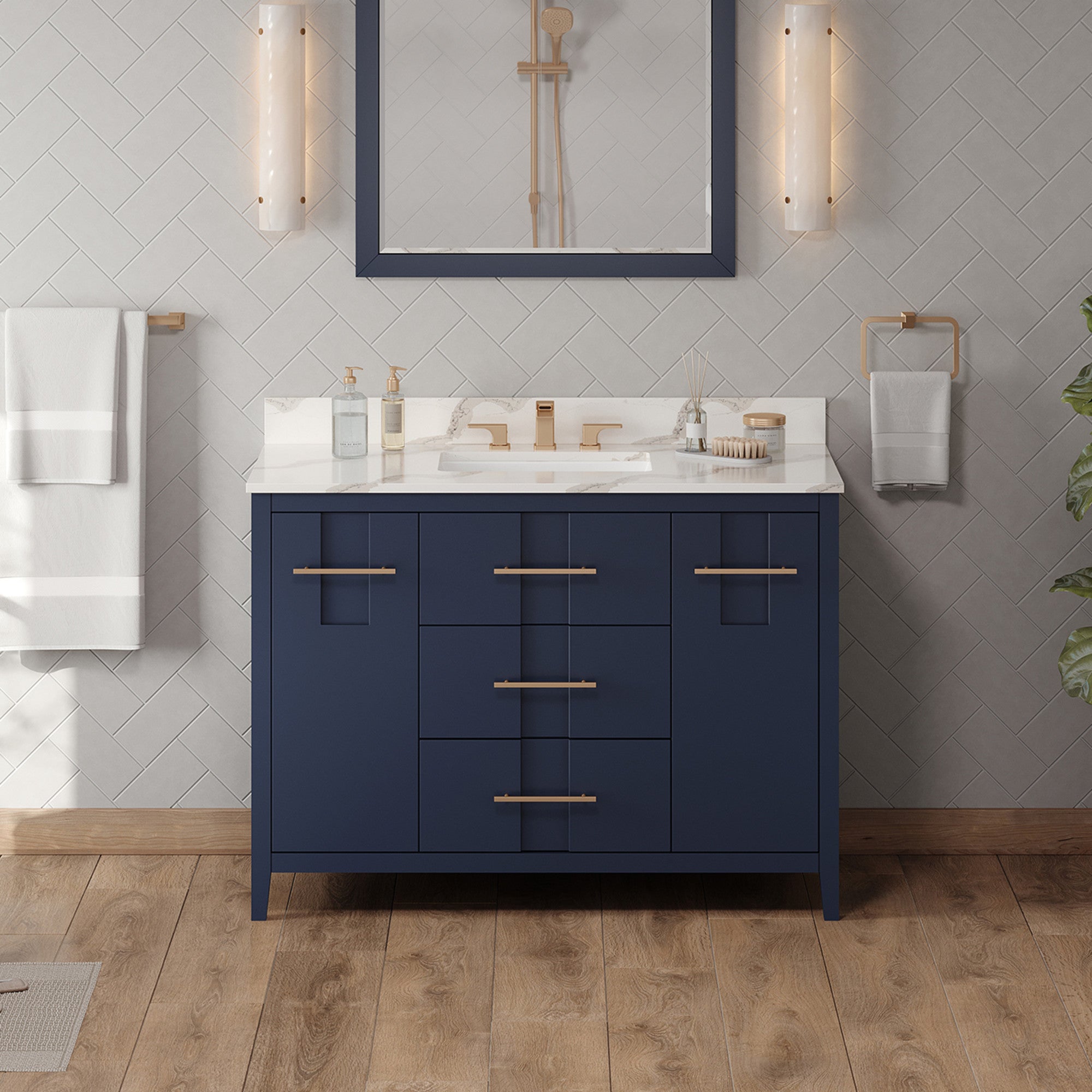 Jeffrey Alexander 48" Katara Vanity Set