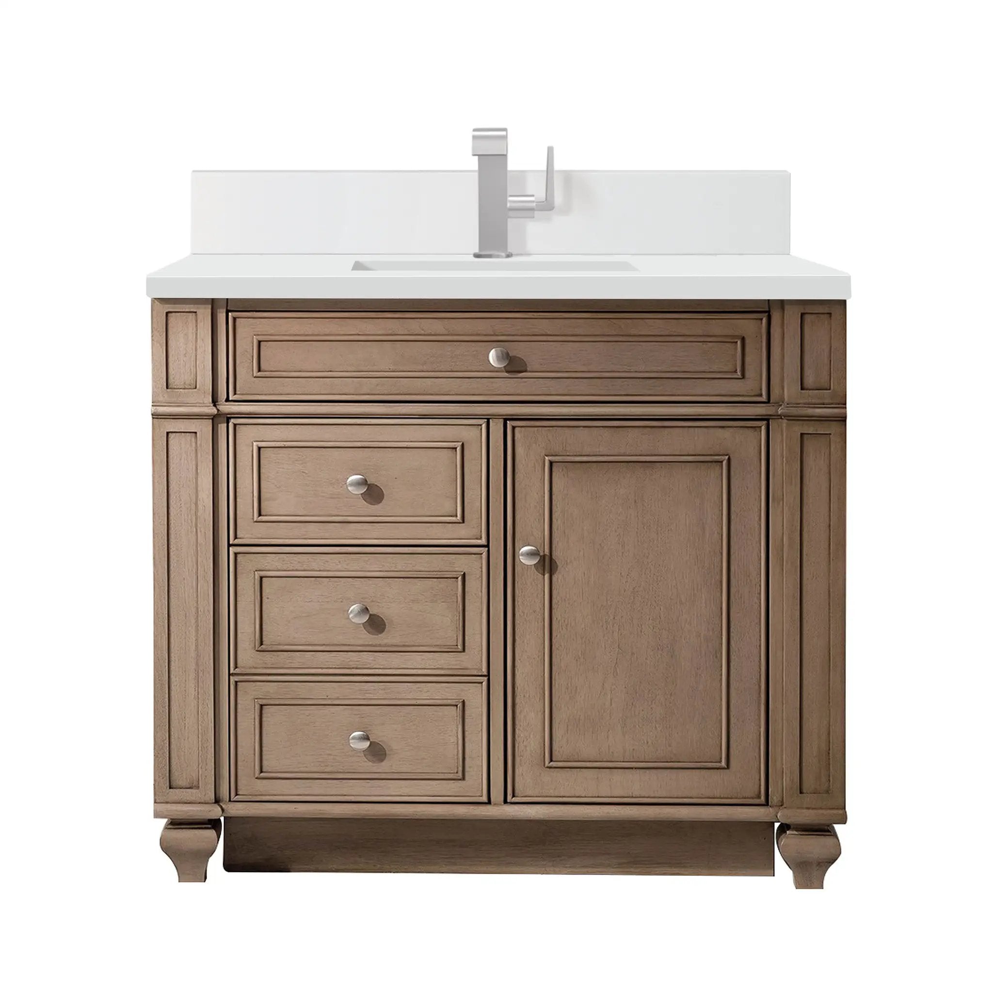 whitewashed walnut vanity