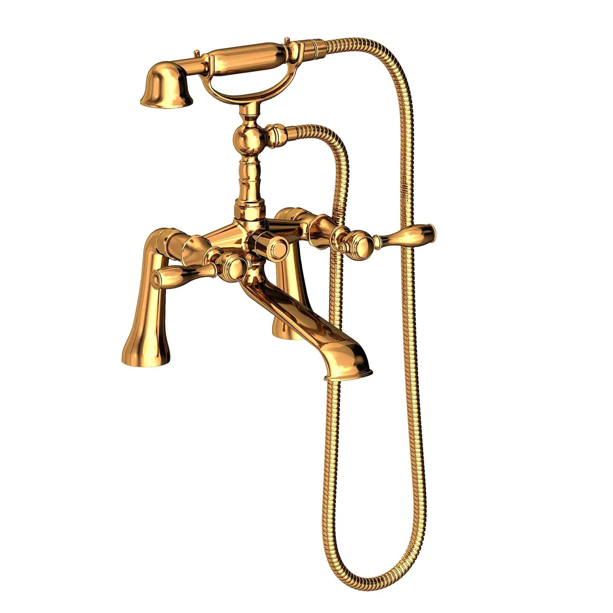 Newport Brass Victoria Exposed Tub & Hand Shower Set - Deck Mount by Newport Brass