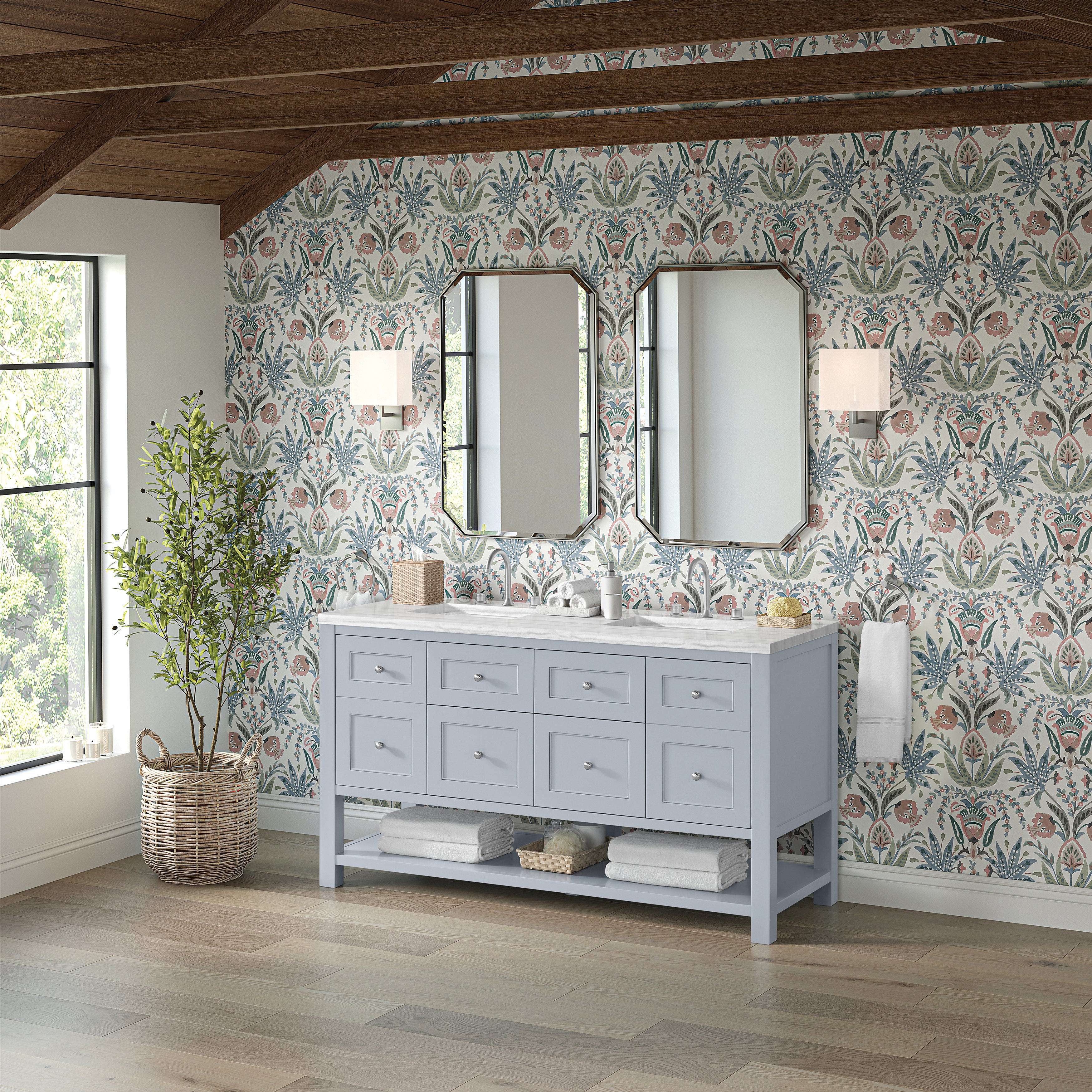 serenity blue vanity