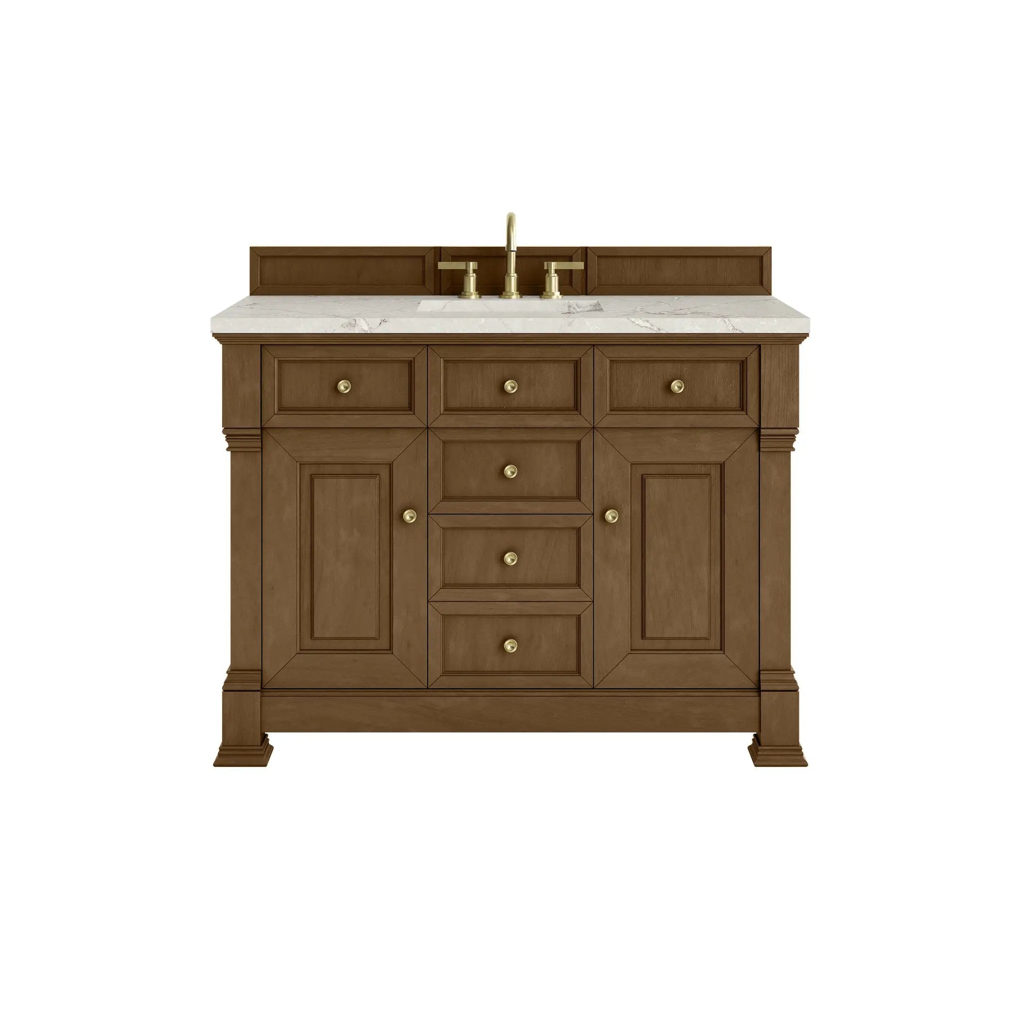 James Martin Brookfield 48" Single Vanity Set - Honey Oak by James Martin Vanities