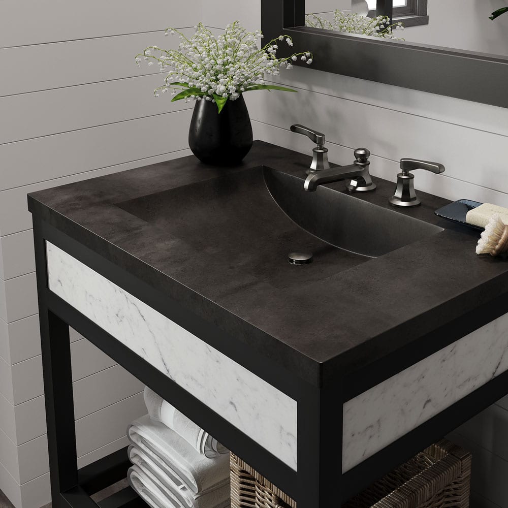 carrara vanity