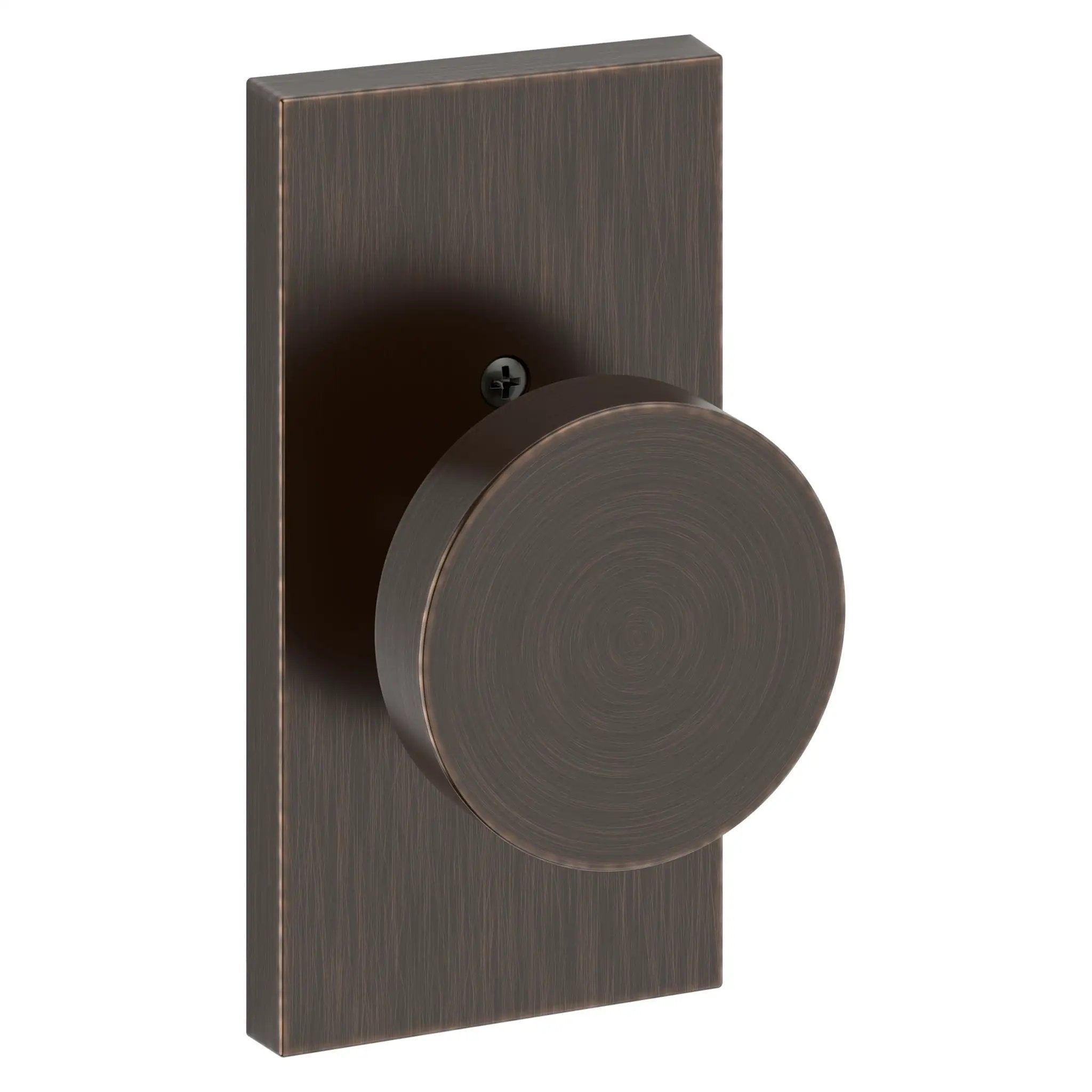 Baldwin Reserve Contemporary Knob and 5" Rose by Baldwin