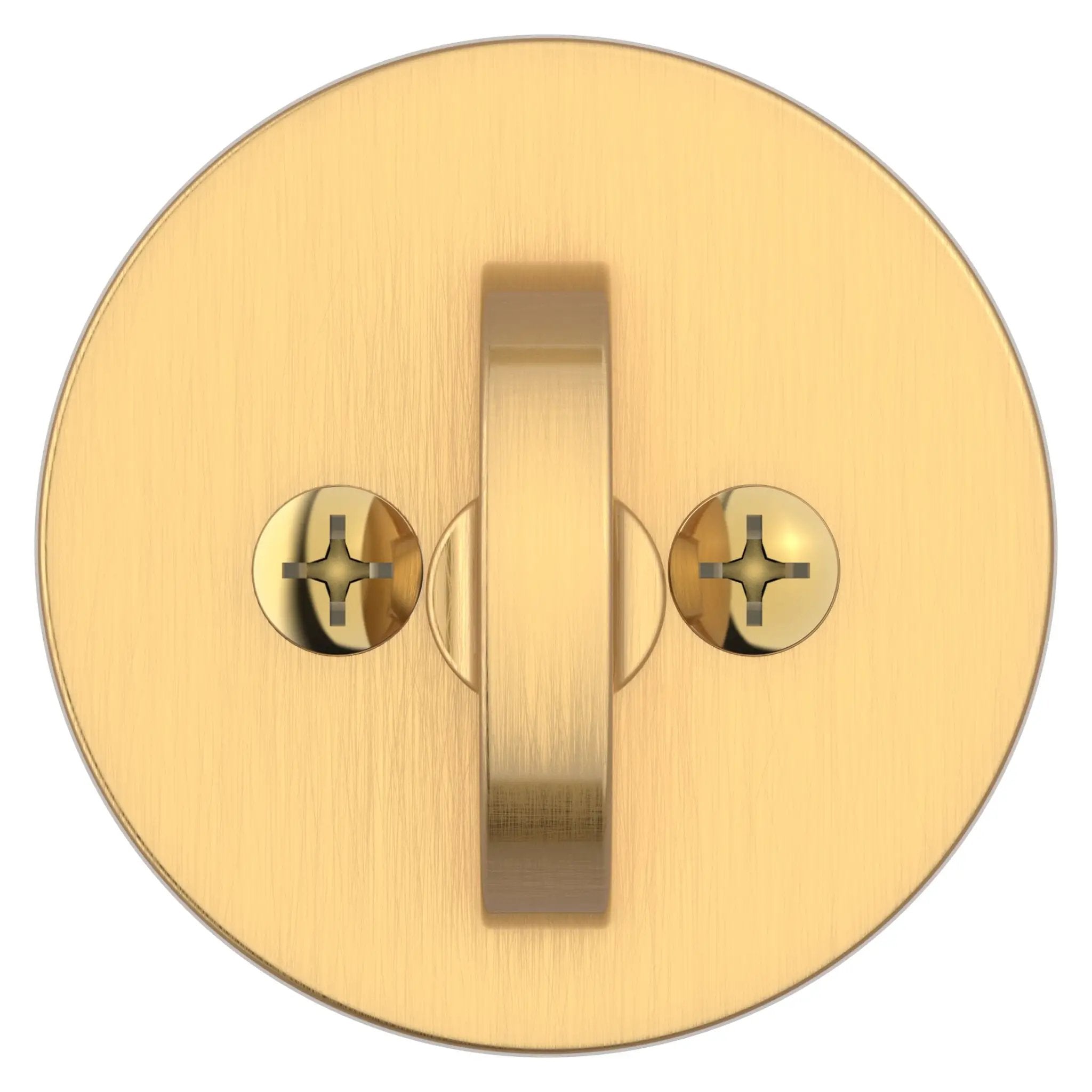 satin brass door knob