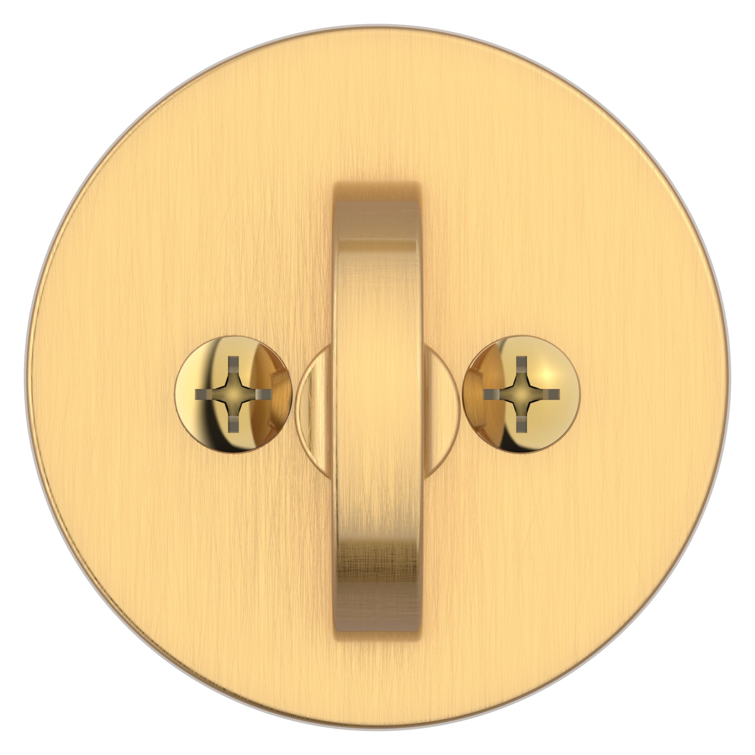 satin brass door knob
