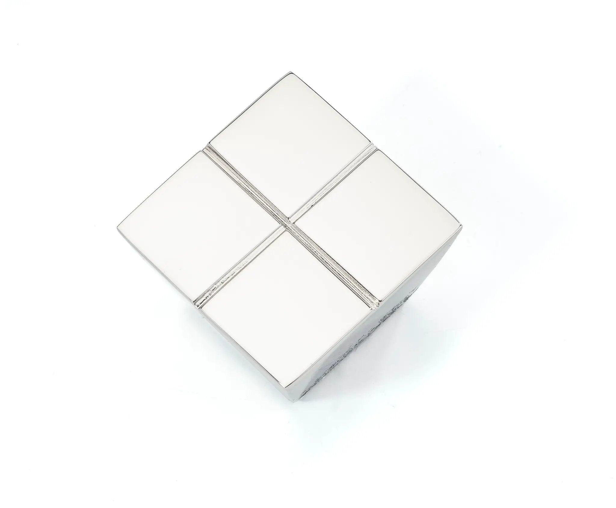 polished nickel knob