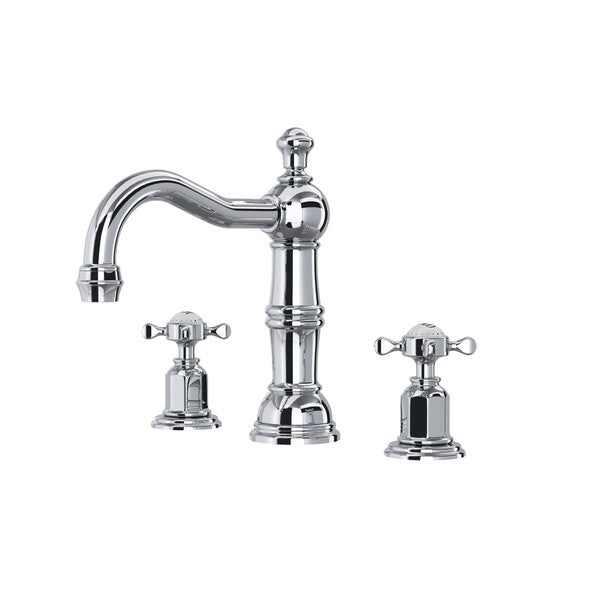 polished chrome bathroom faucet