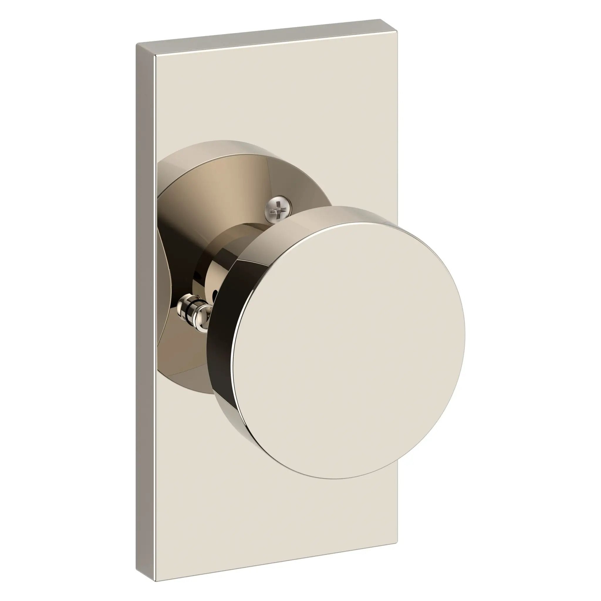 Baldwin Reserve Contemporary Knob and 5" Rose by Baldwin