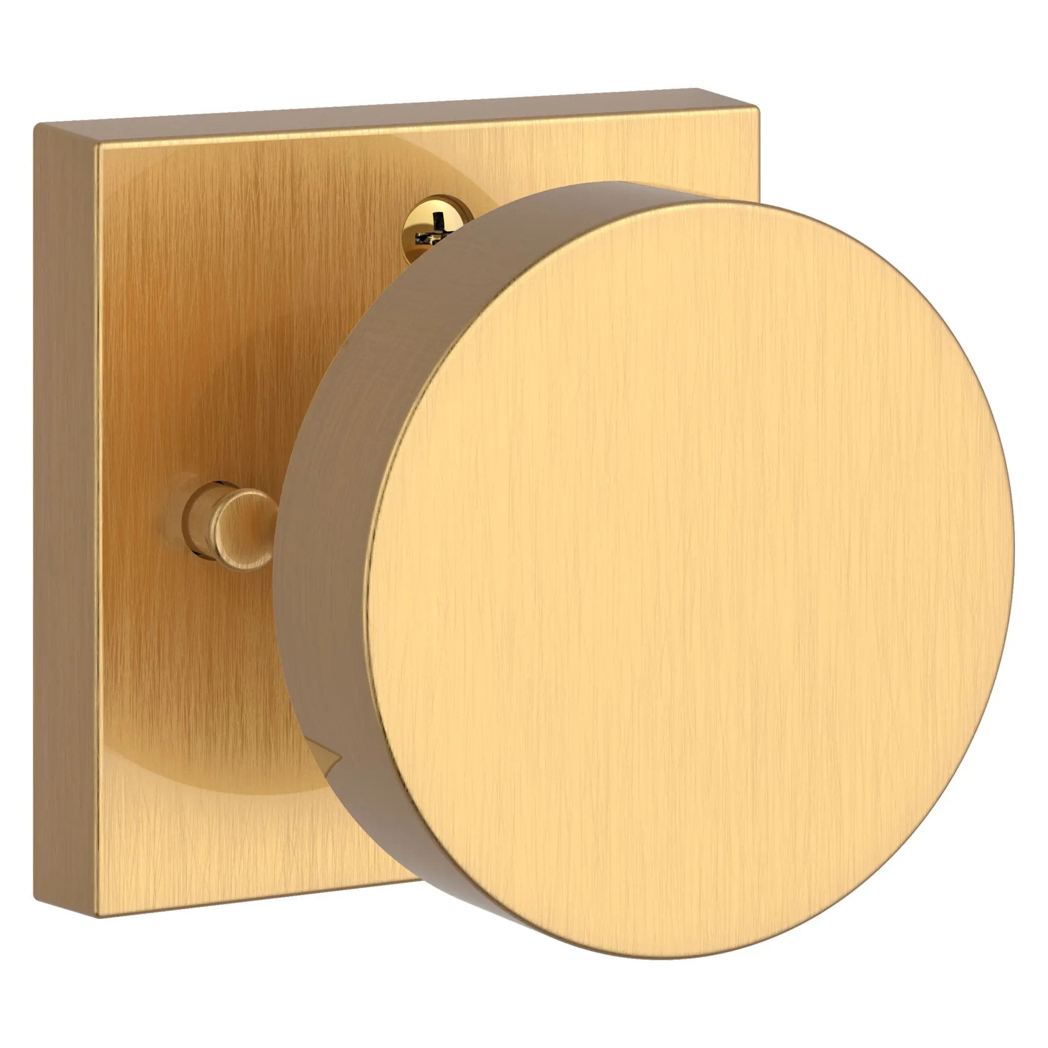 Baldwin Reserve Contemporary Knob and Square Rose by Baldwin