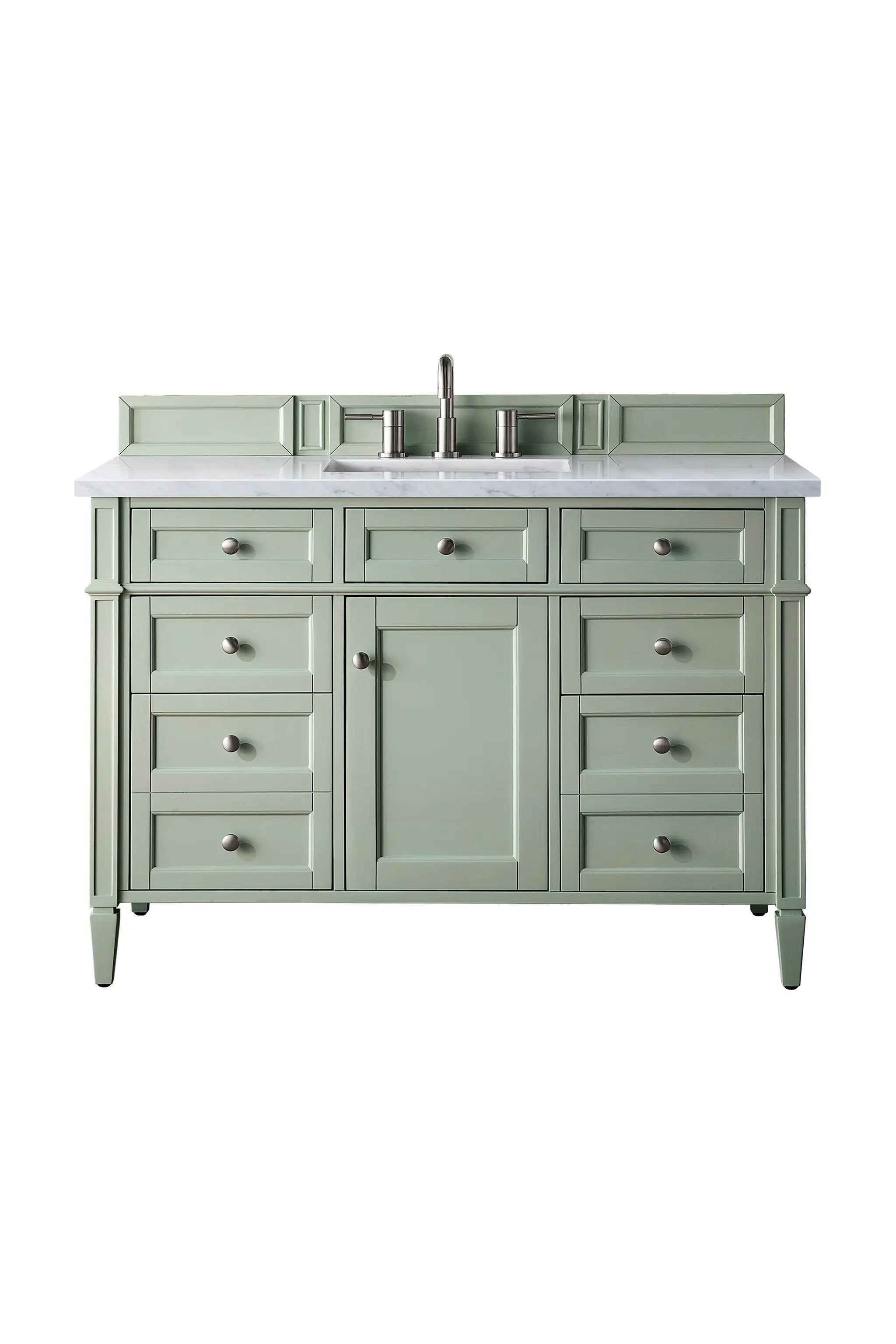 James Martin Brittany 48" Single Vanity Set - Sage Green by James Martin Vanities