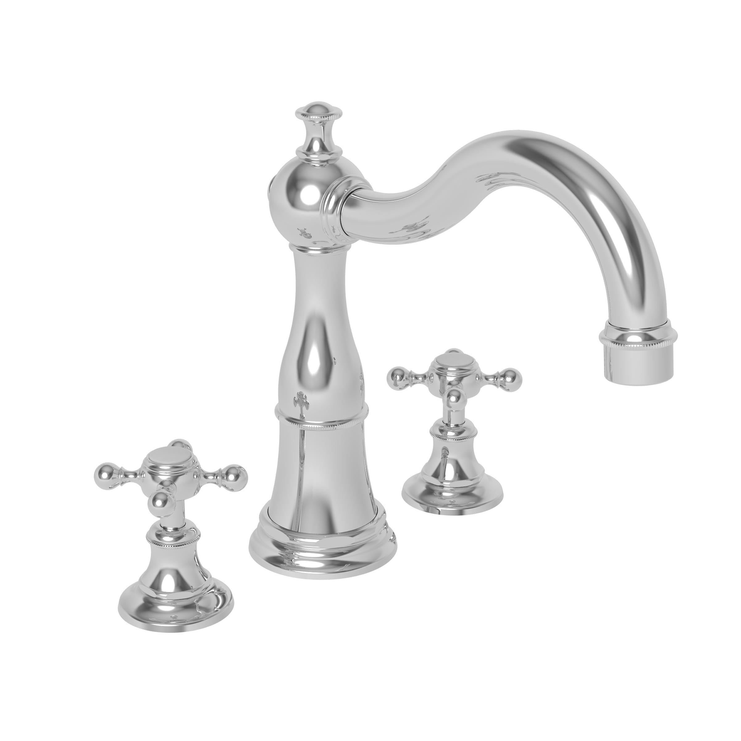 polished chrome tub faucet