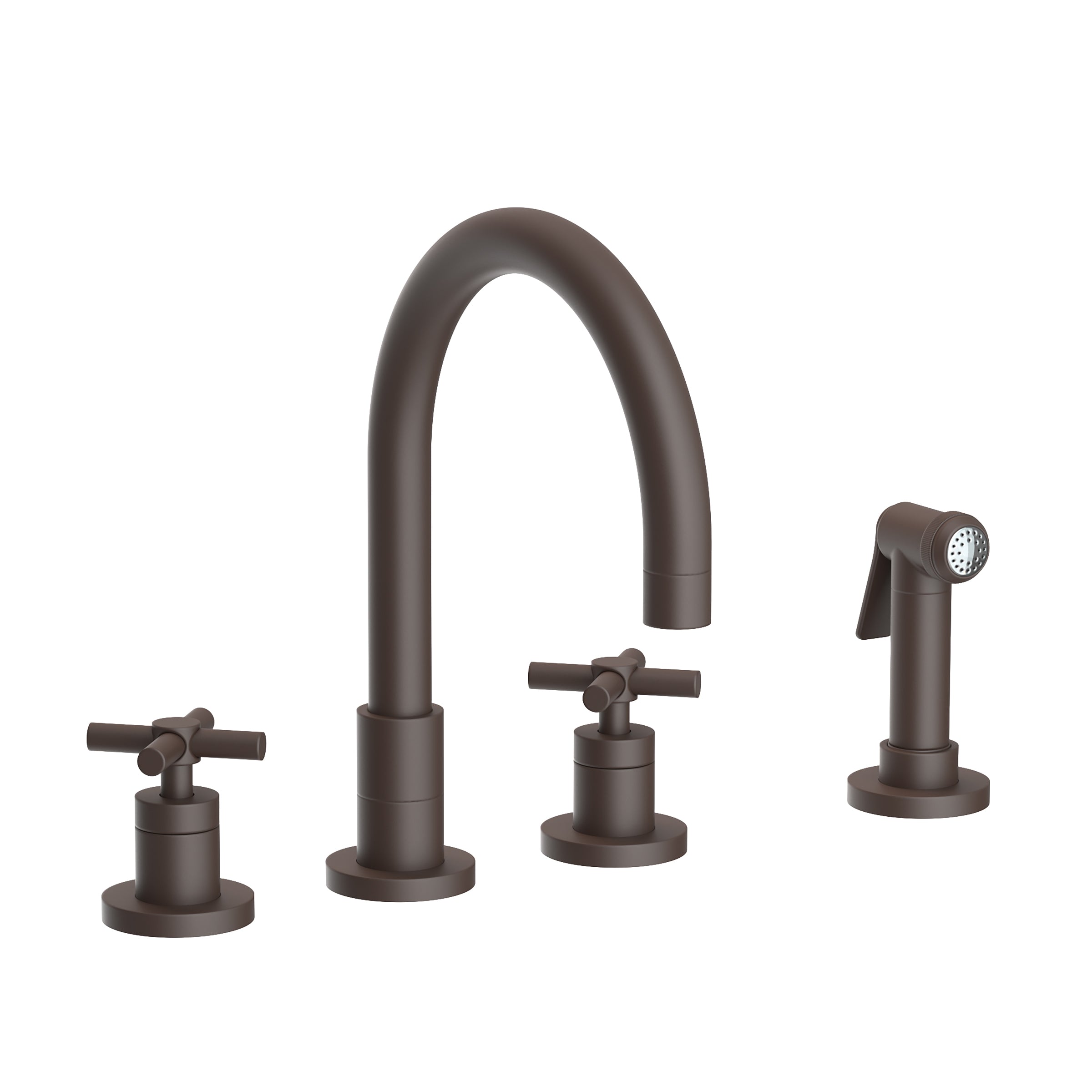 Newport Brass East Linear Kitchen Faucet with Side Spray