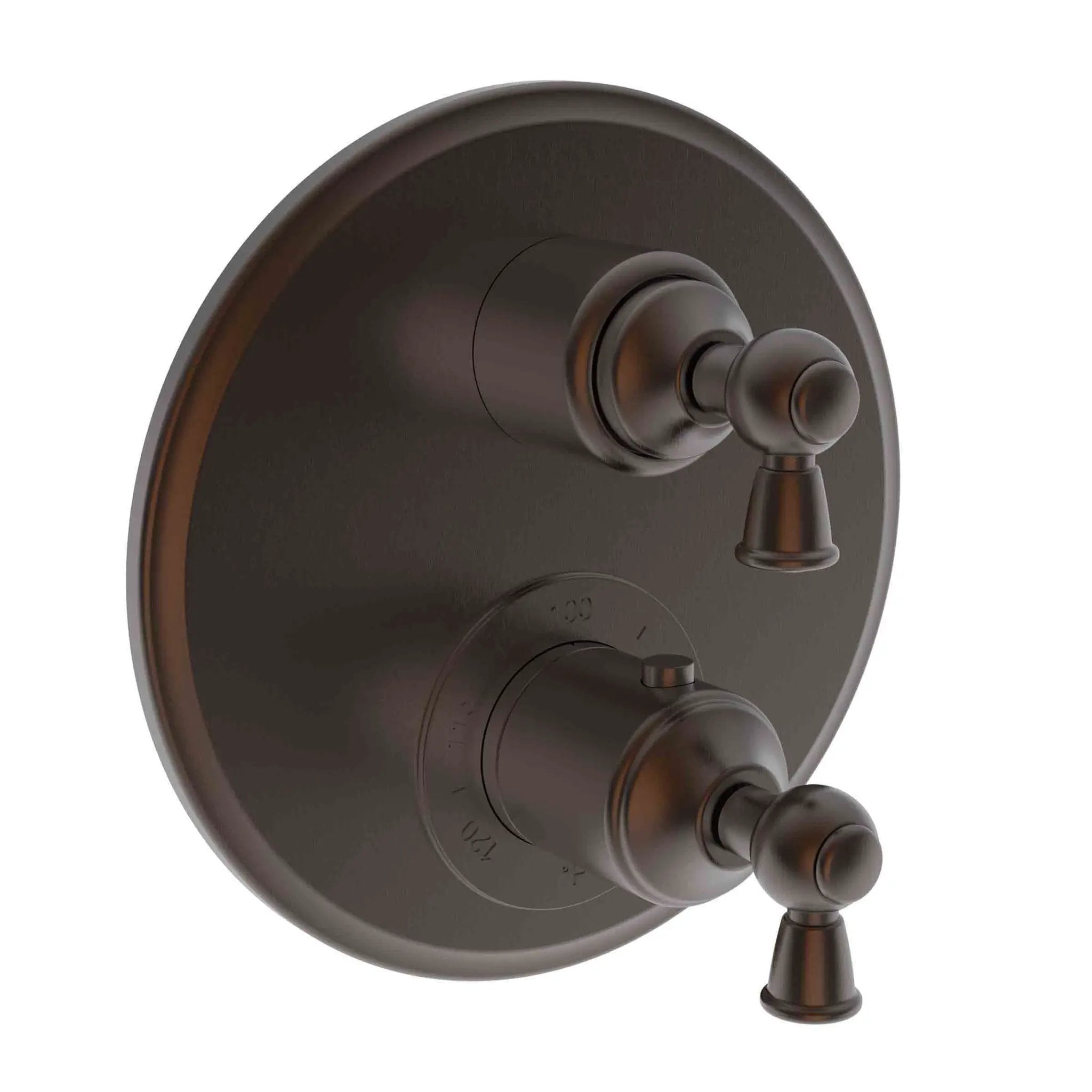 Newport Brass Aylesbury 1/2" Round Thermostatic Trim Plate with Handle by Newport Brass