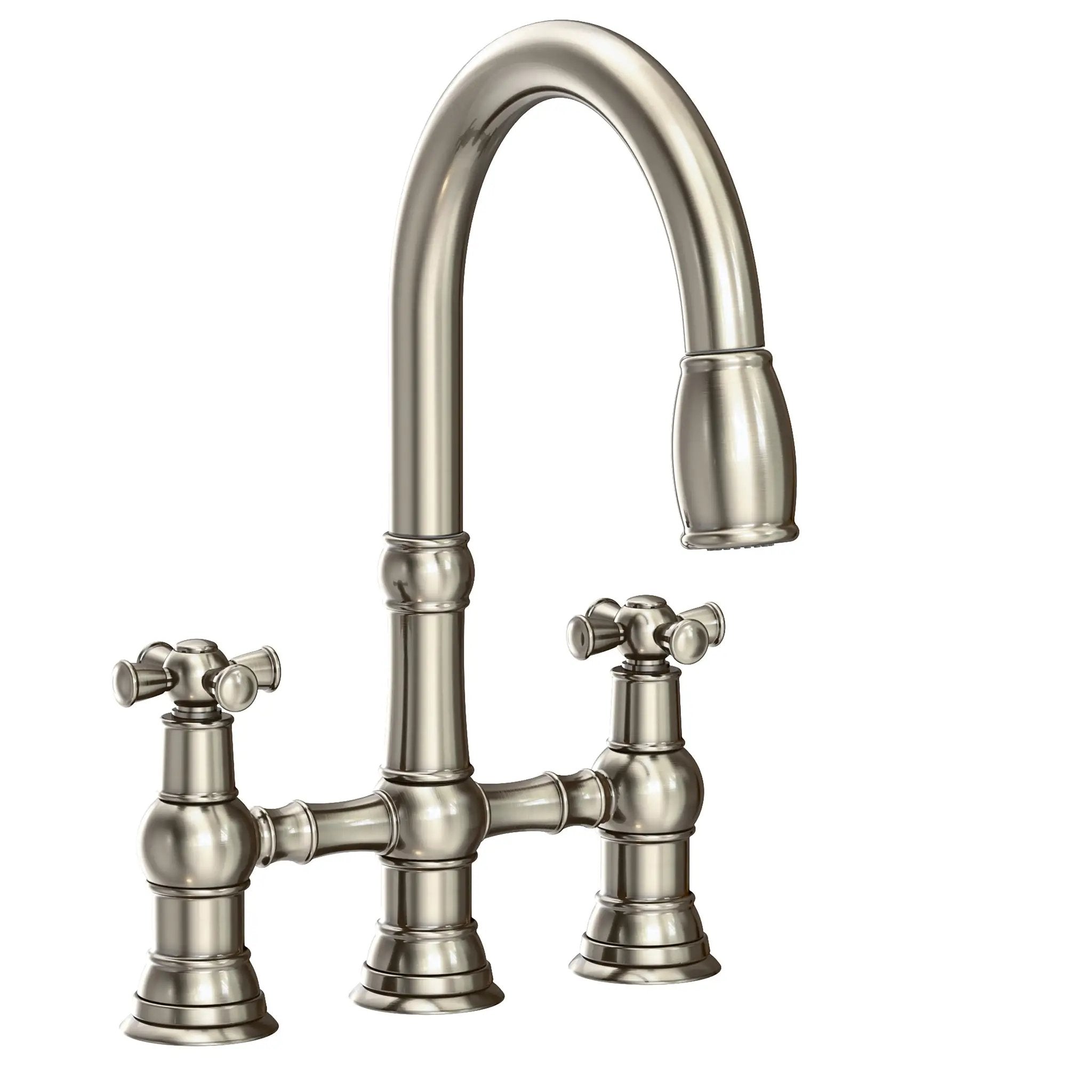 Newport Brass Jacobean Kitchen Bridge Pull-Down Faucet by Newport Brass