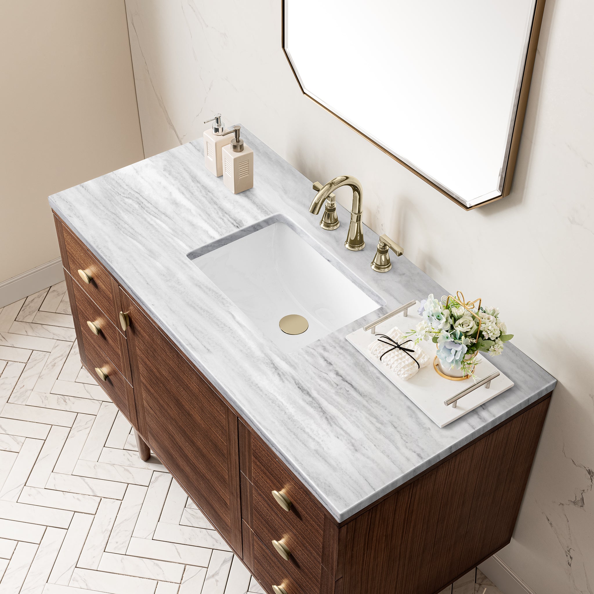 arctic fall top vanity