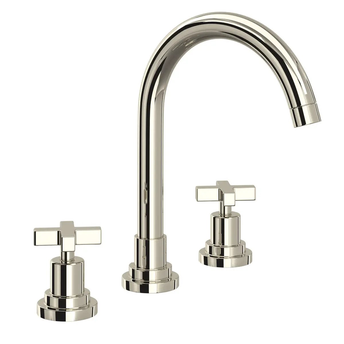 Rohl Lombardia Widespread Lavatory Faucet with C-Spout by Rohl