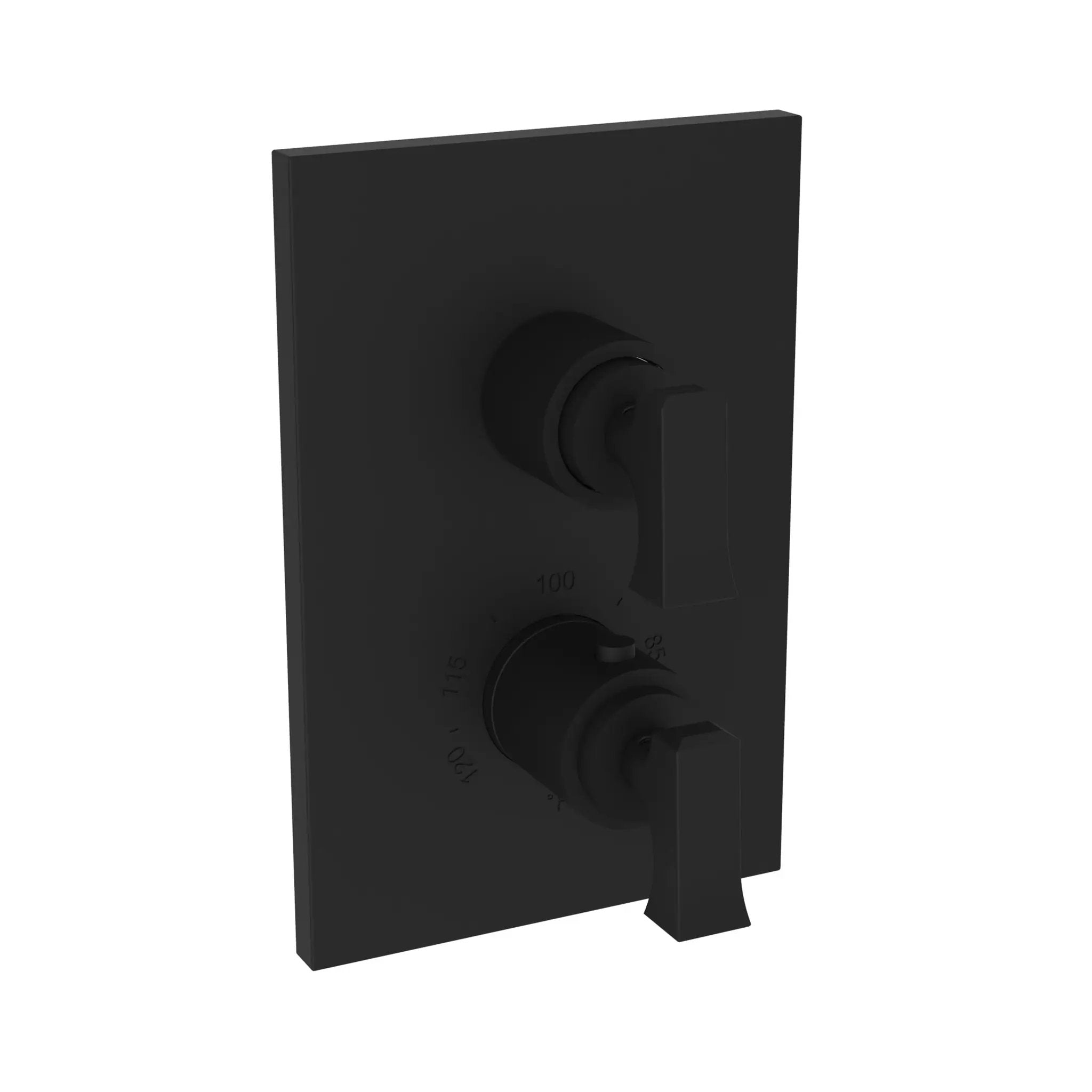 Newport Brass Joffrey 1/2" Square Thermostatic Trim Plate with Handle by Newport Brass