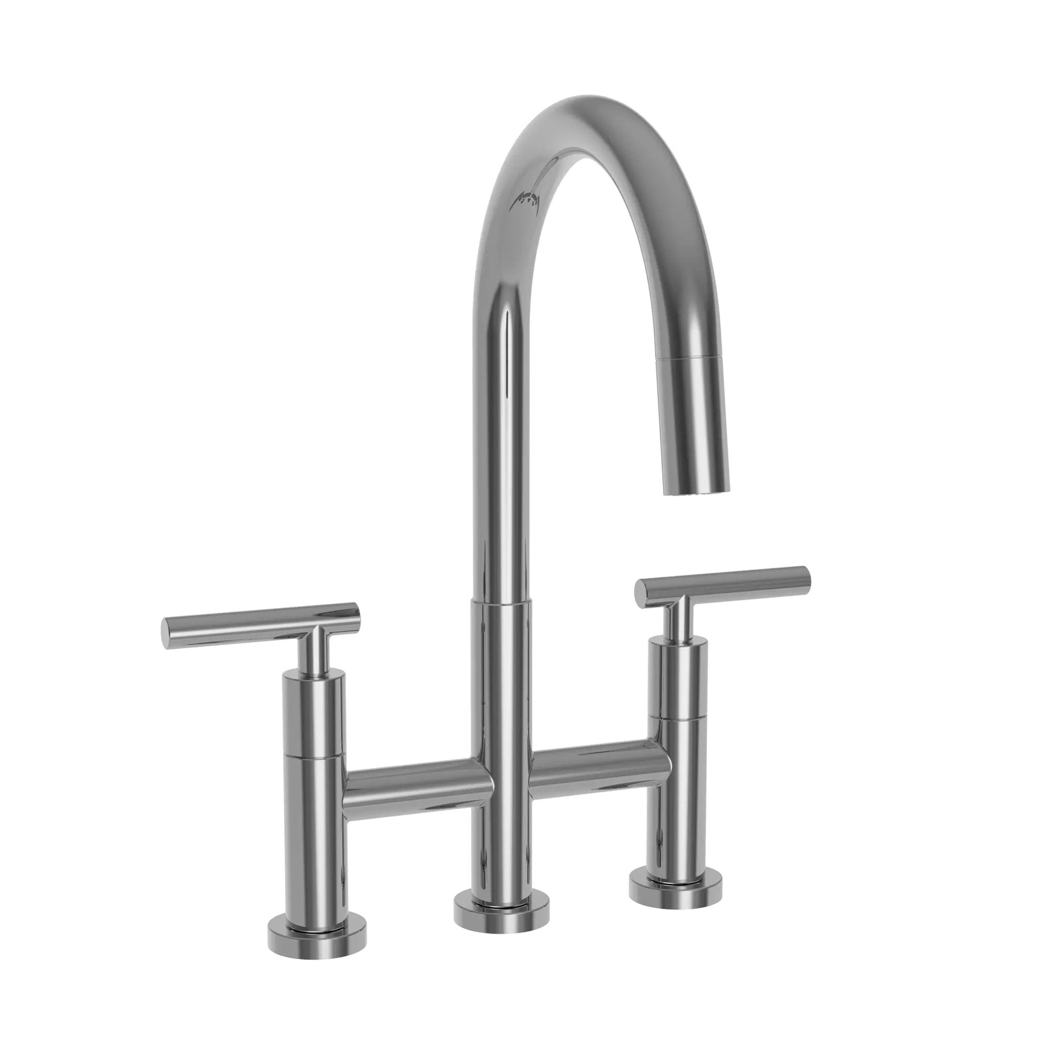 Newport Brass East Linear Kitchen Bridge Pull-Down Faucet by Newport Brass