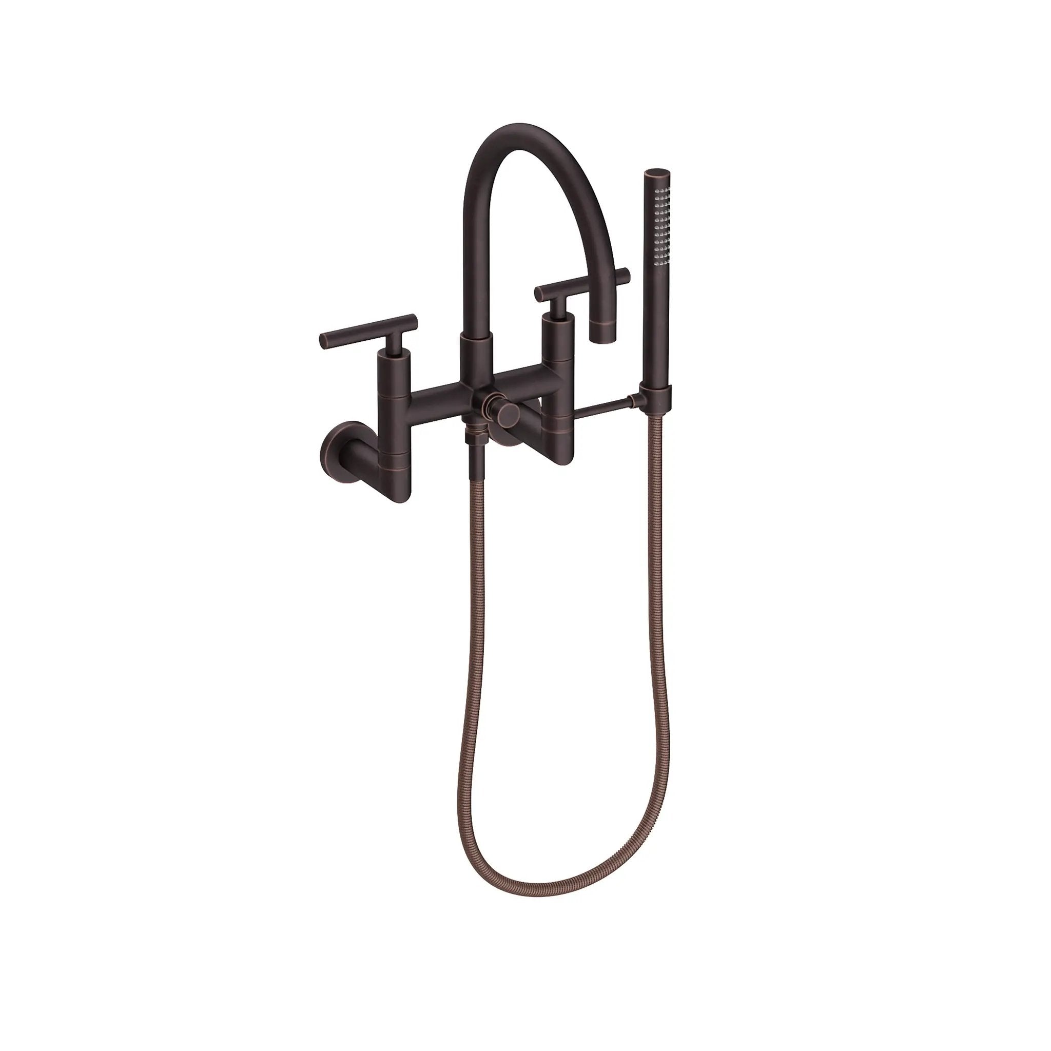 Newport Brass East Linear Exposed Tub & Hand Shower Set - Wall Mount by Newport Brass
