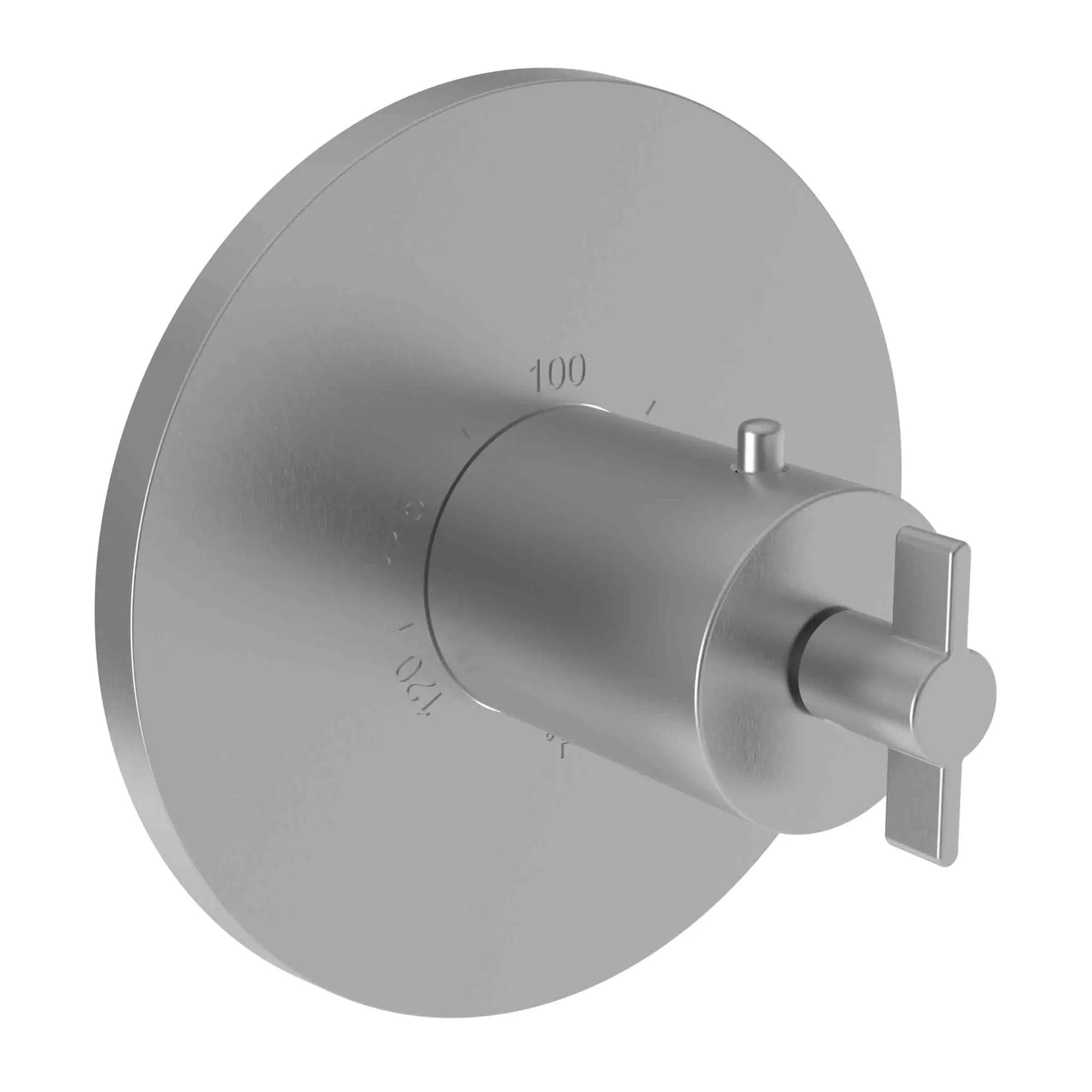 Newport Brass Tolmin 3/4" Round Thermostatic Trim Plate with Handle by Newport Brass