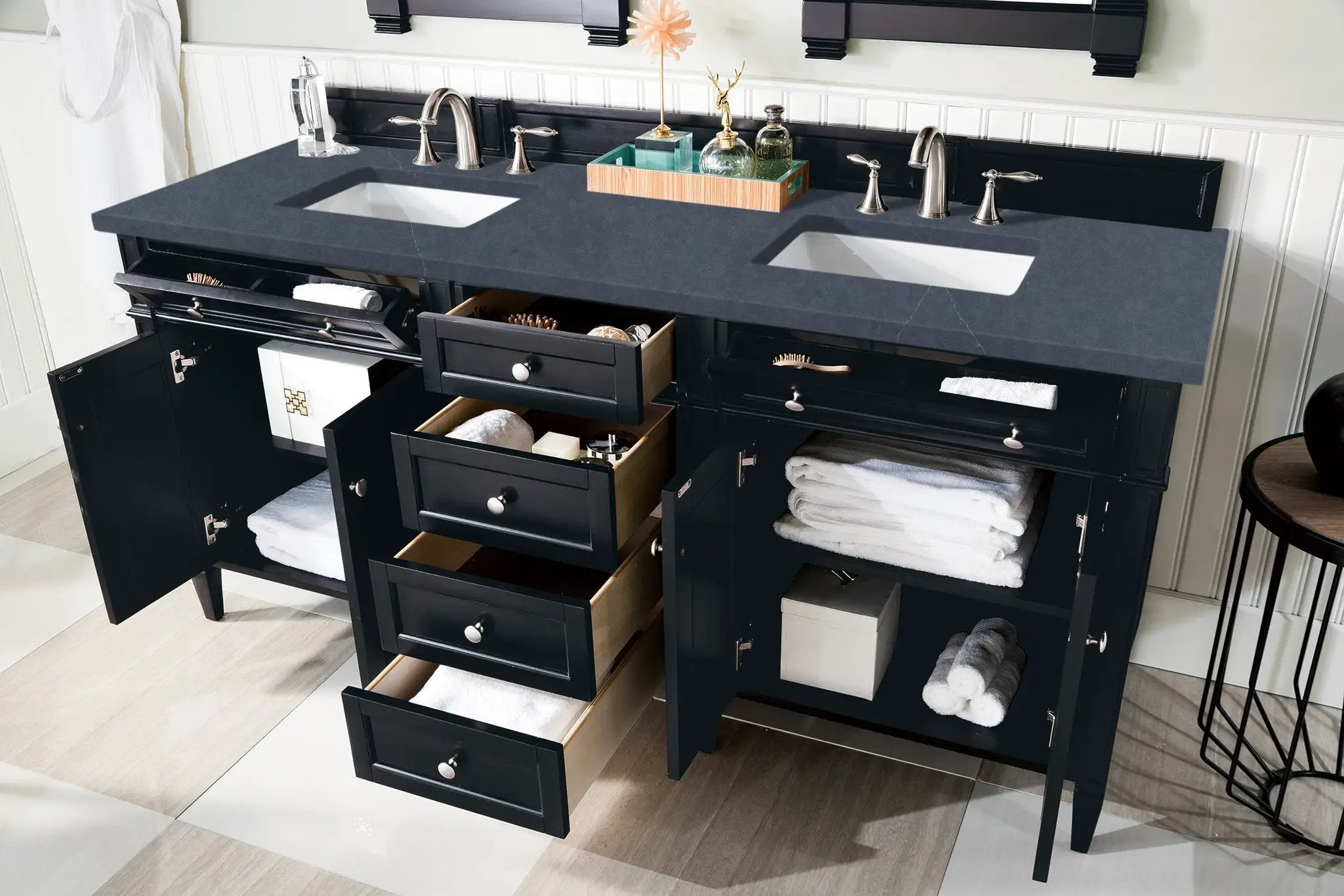 black onyx vanity