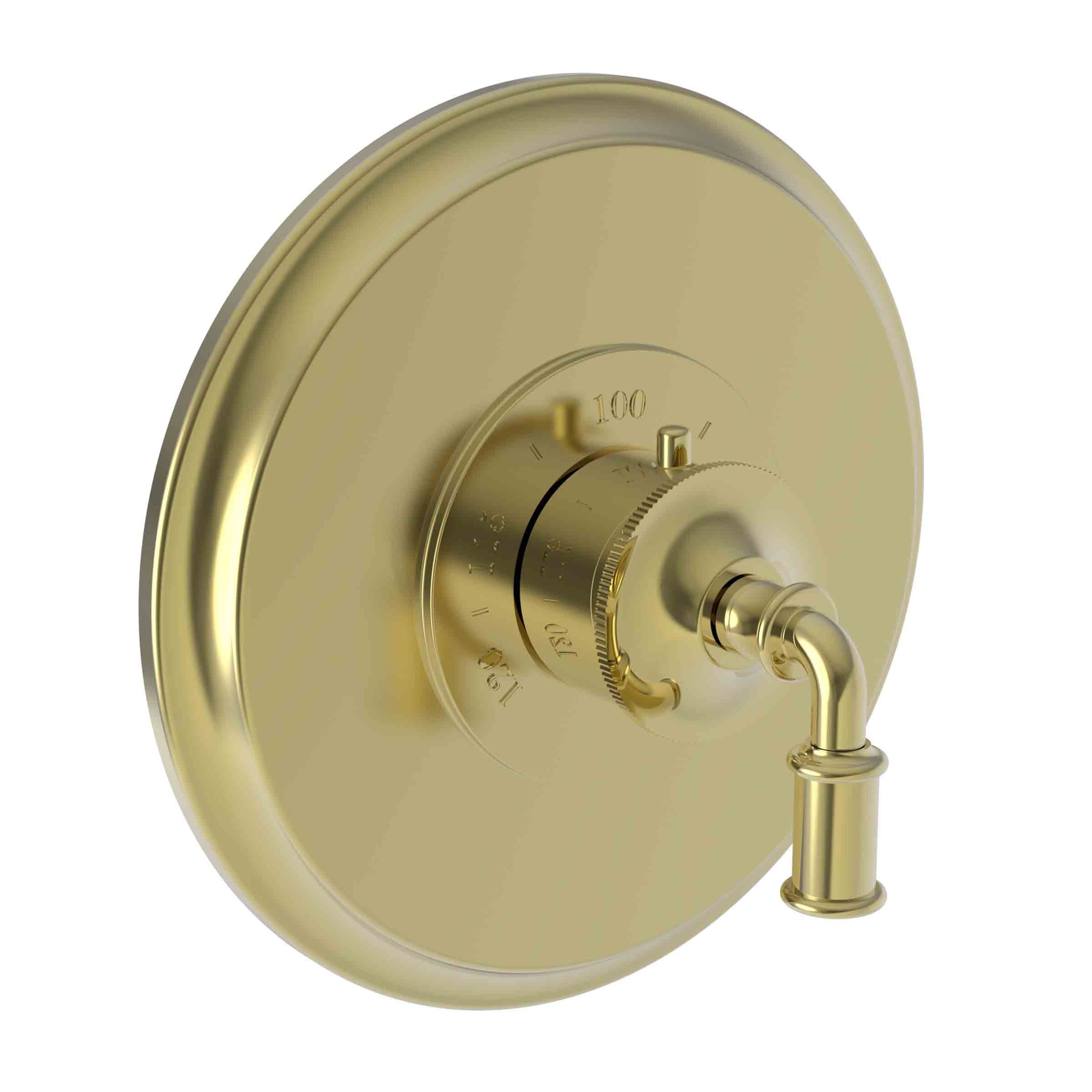 Newport Brass Taft 3/4" Round Thermostatic Trim Plate with Handle