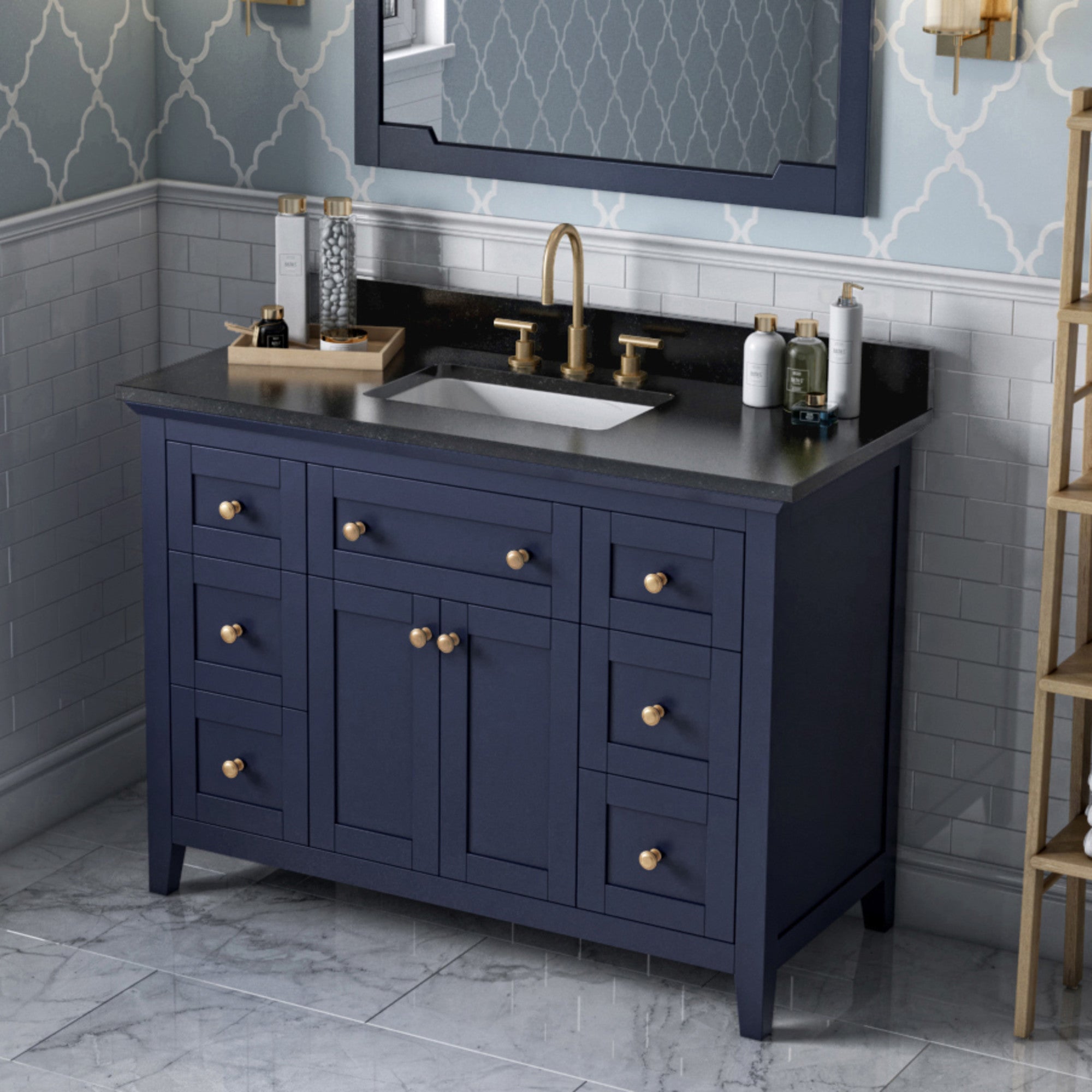 Jeffrey Alexander 48" Chatham Vanity Set