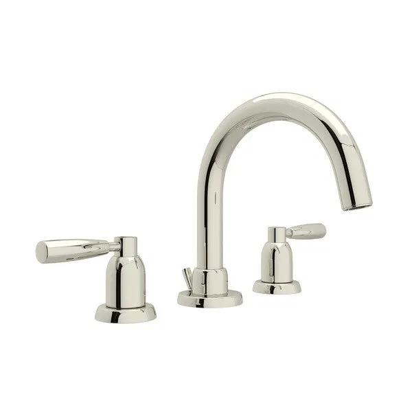 Rohl Perrin & Rowe Holborn Widespread Lavatory Faucet with C-Spout by Rohl