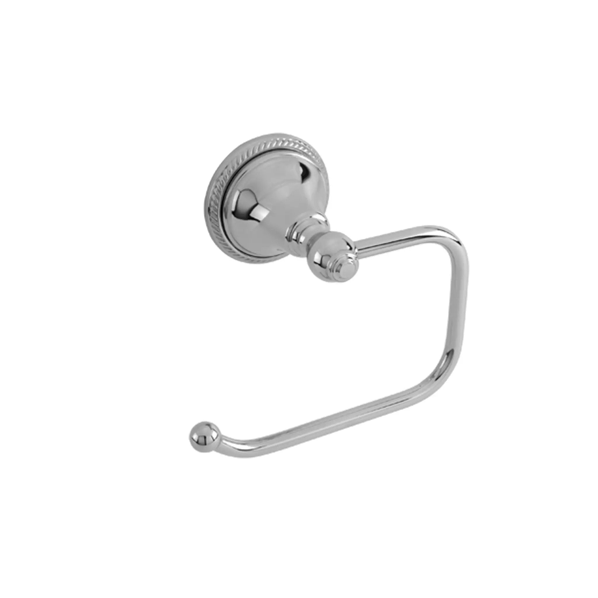 polished chrome tissue holder